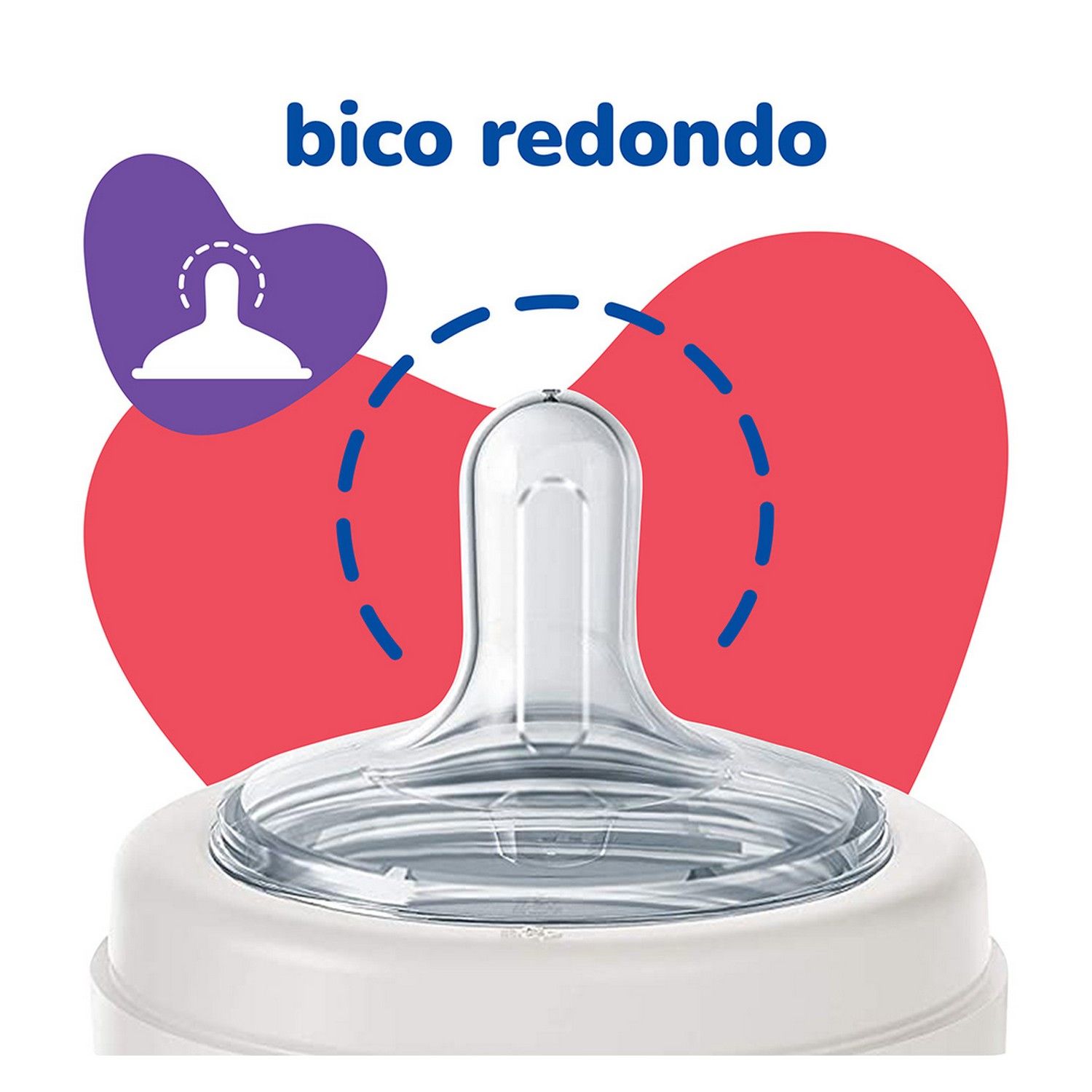 Mamadeira Enjoy Ocean Azul 300ml