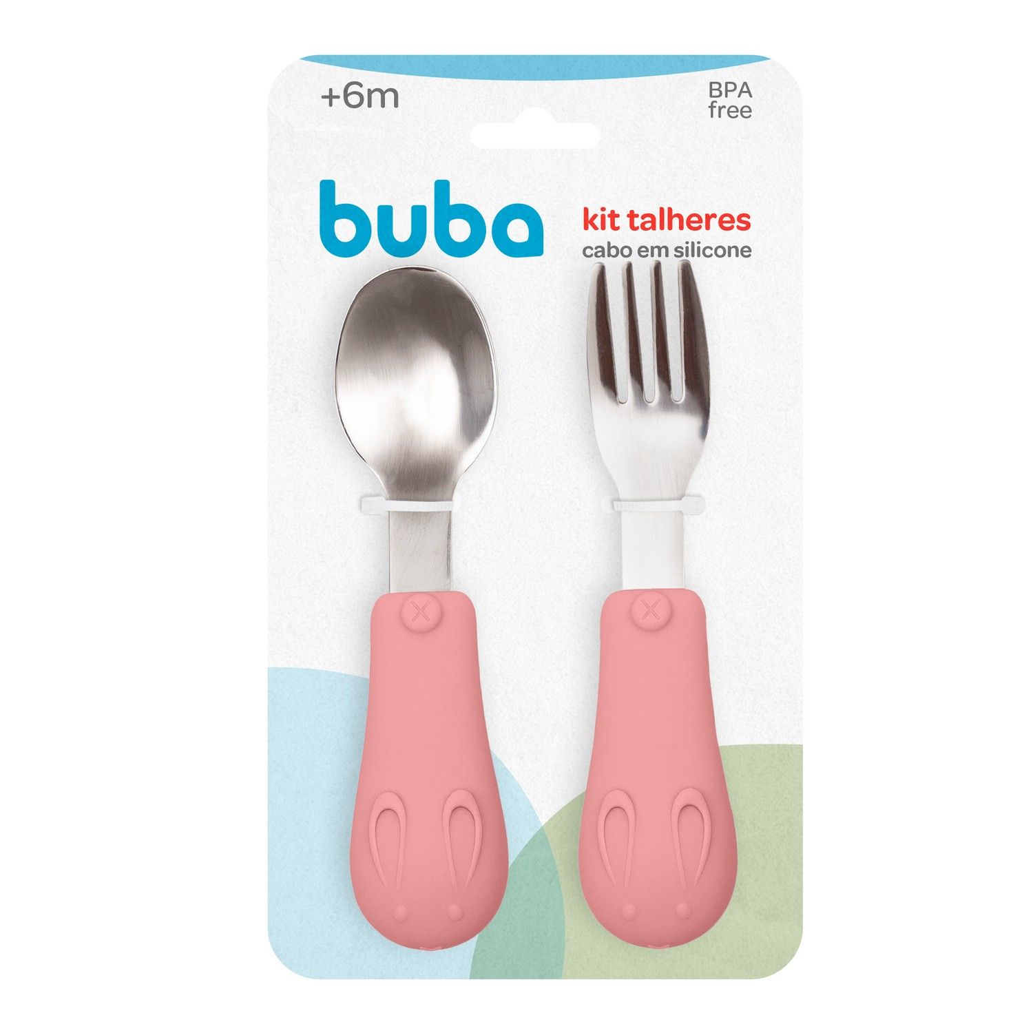 Kit Talher Cabo de Silicone Azul - imagem 5