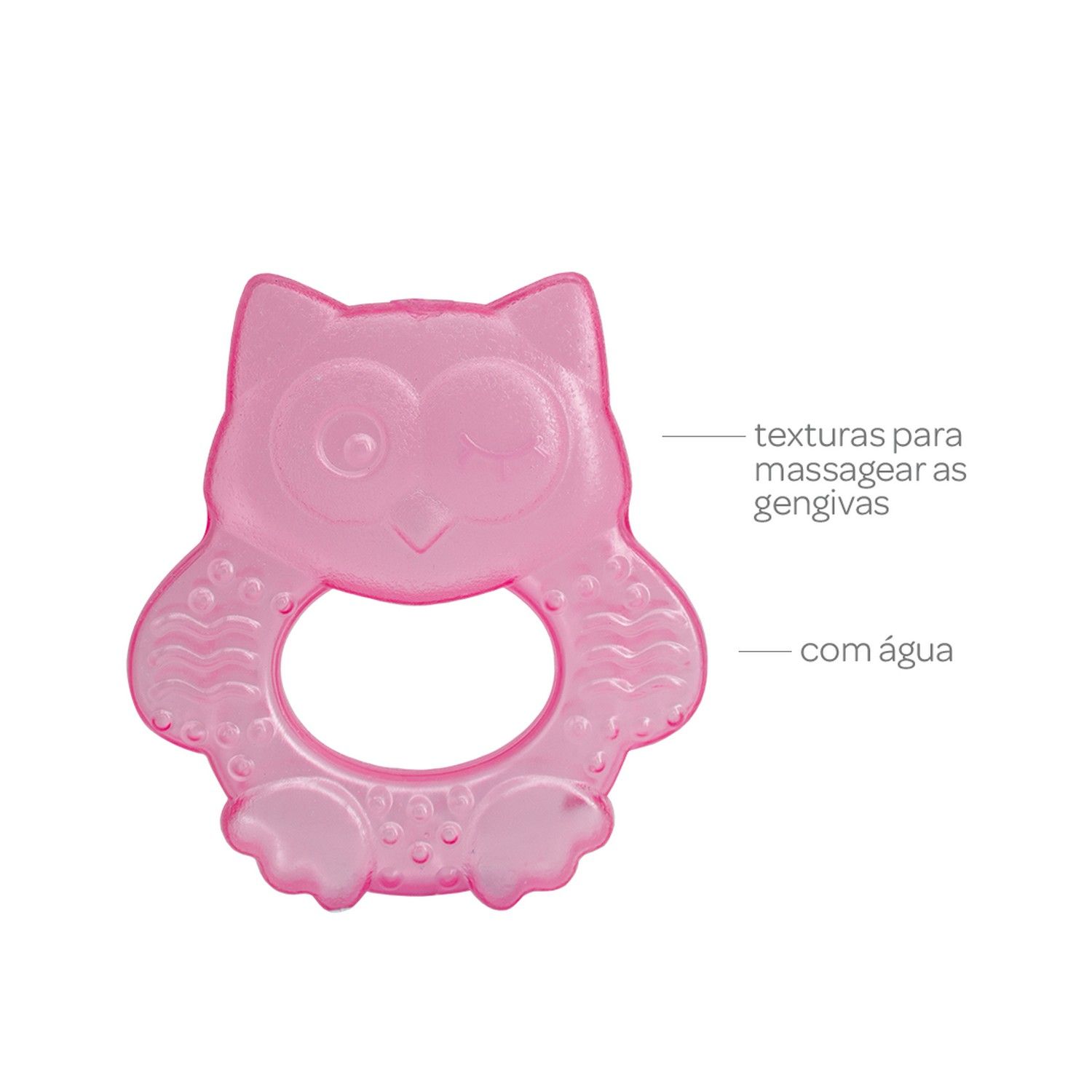 Mordedor com Água Coruja Azul