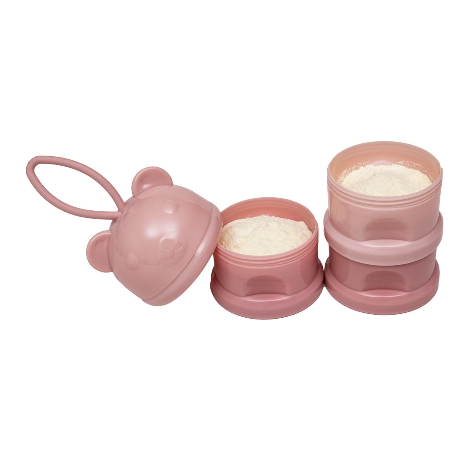 Potes Empilháveis para Leite em Pó e Snacks Azul - imagem 5