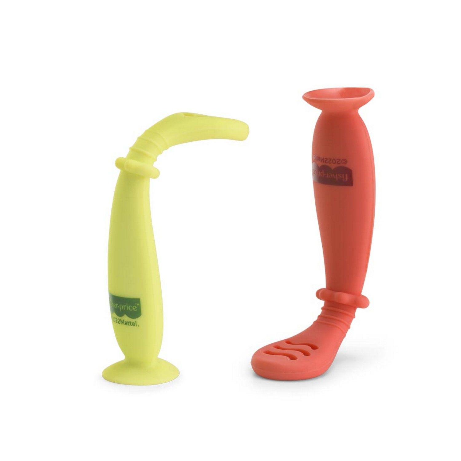 Kit Colher de Treinamento Ventosa Yummy Azul