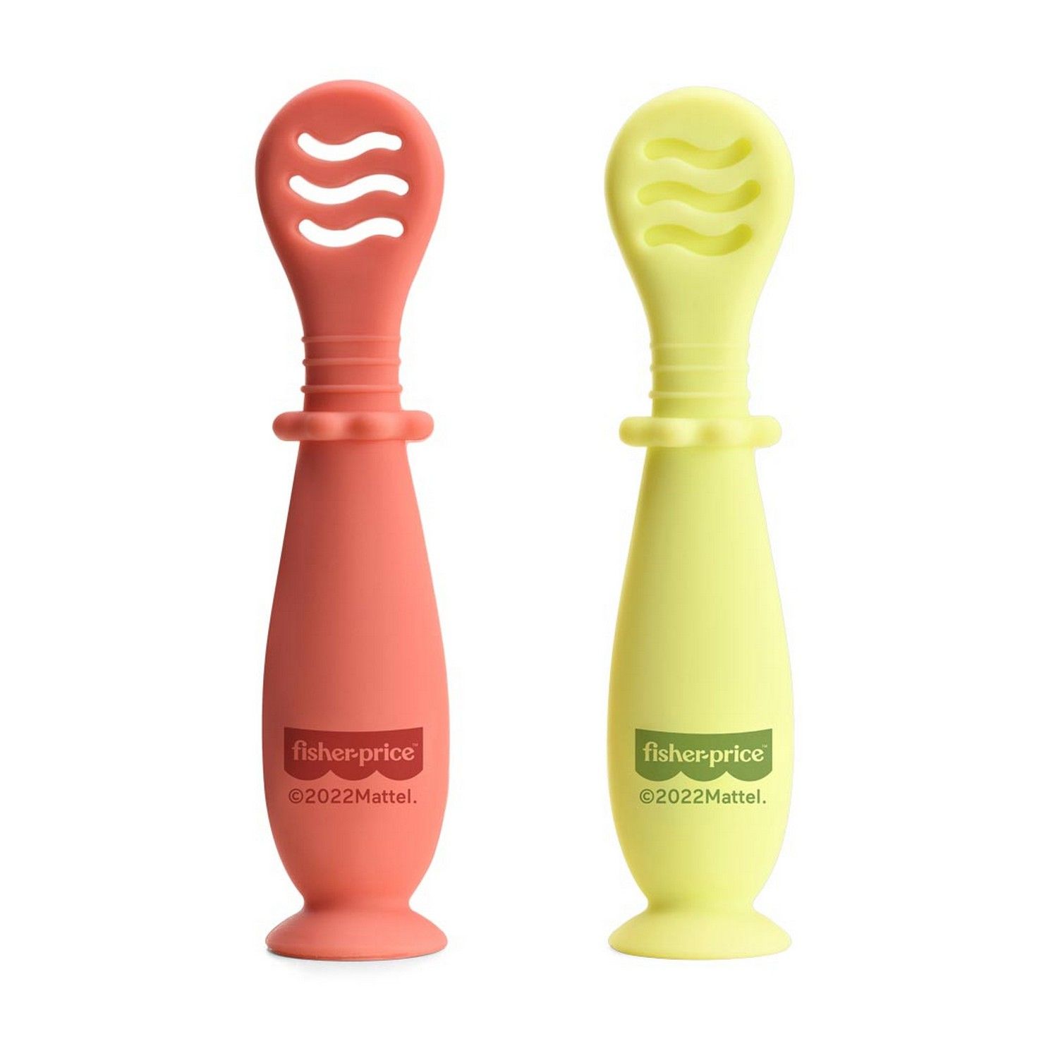 Kit Colher de Treinamento Ventosa Yummy Azul