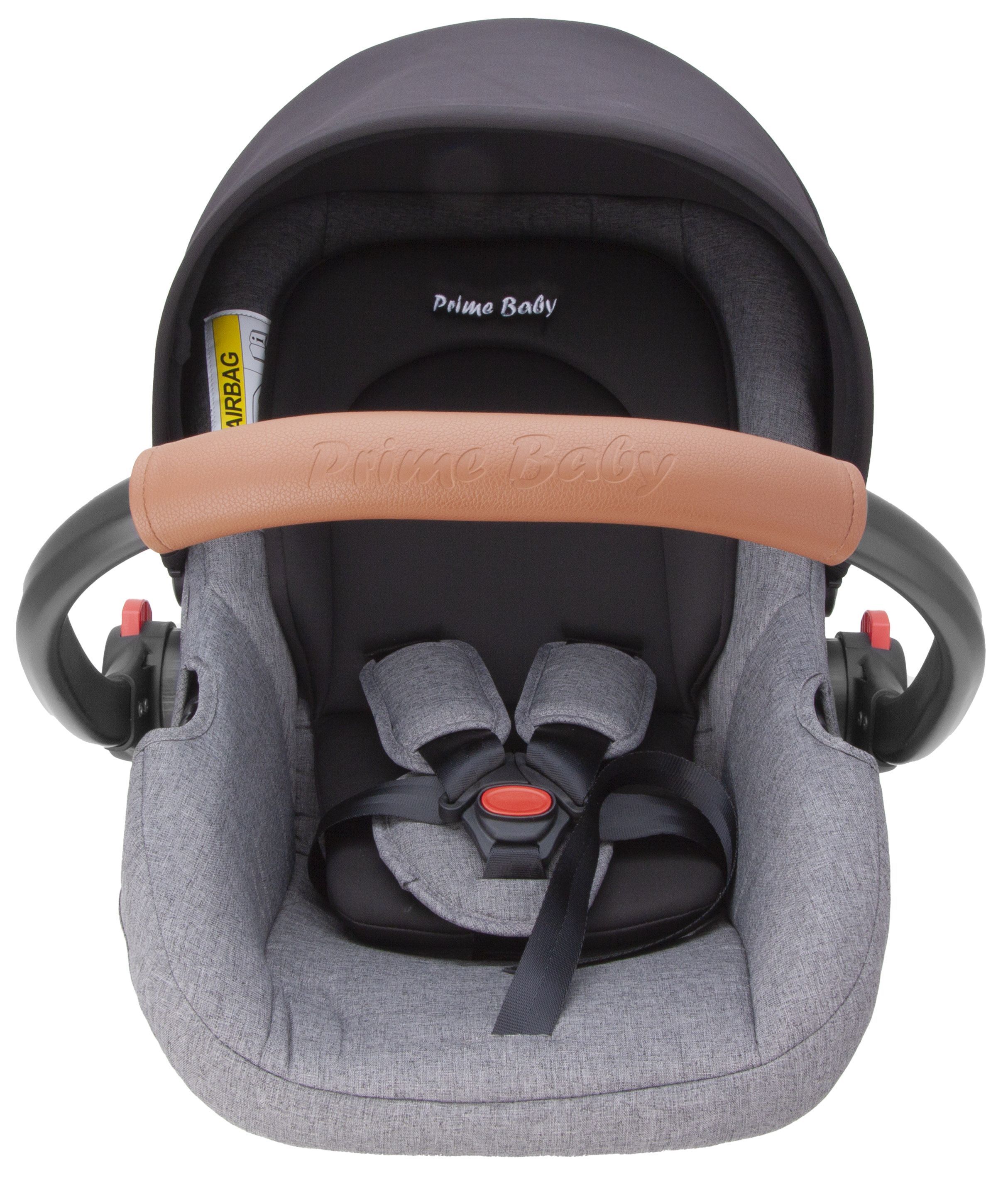 Carrinho de Bebê Travel System Tygo 9 Cinza — vista alternativa