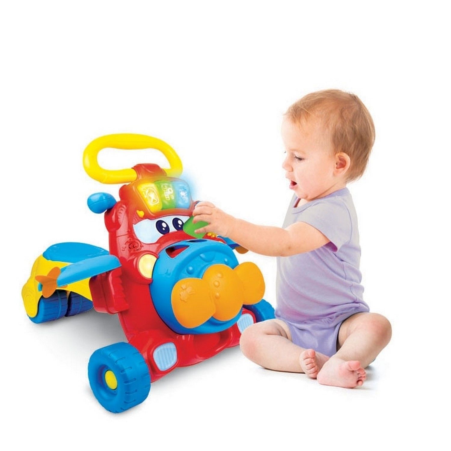 Andador Motoca 2 em 1 Avião