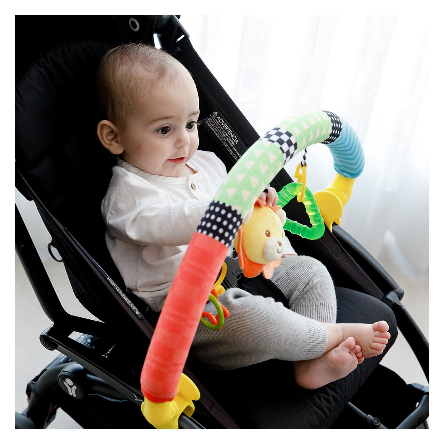 Móbile para Carrinho Animal Fun Leão