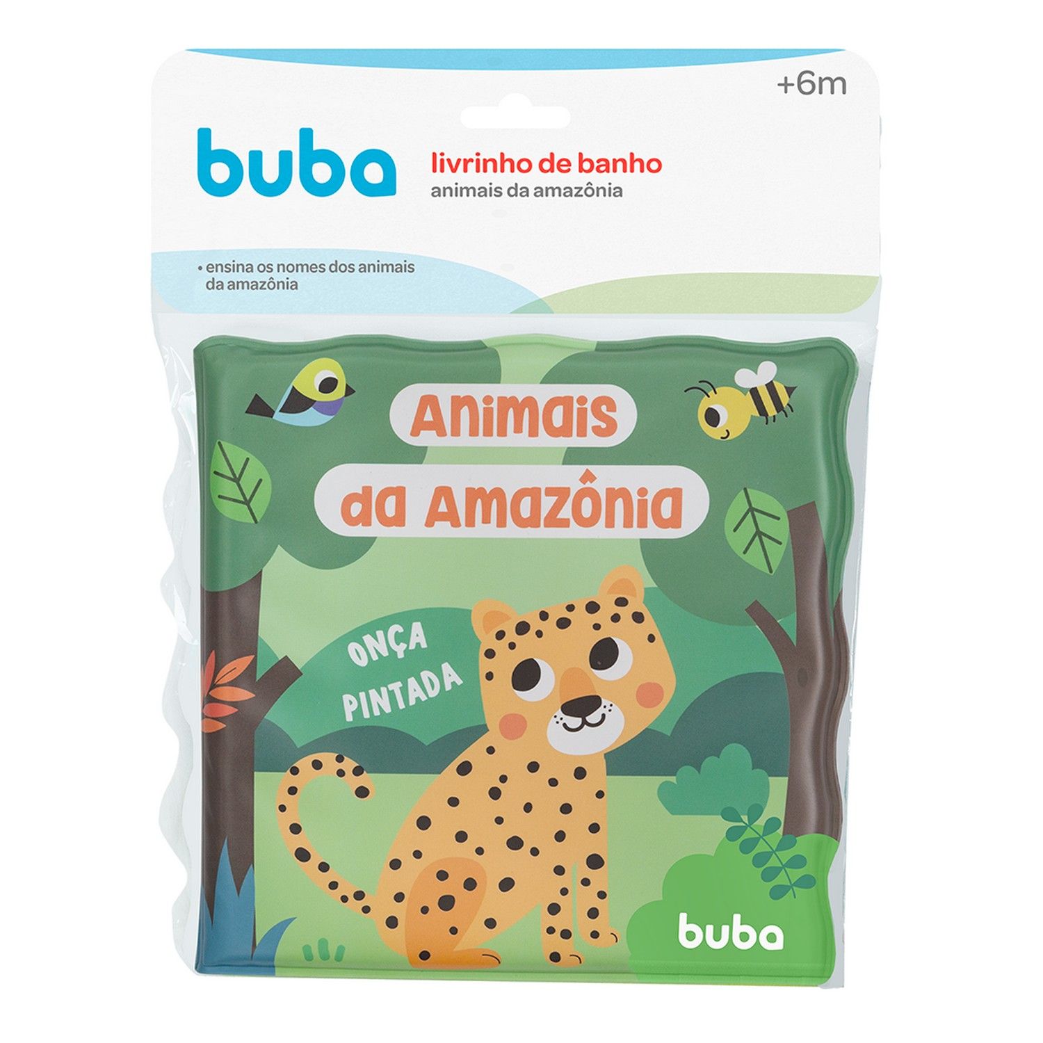 Livro de Banho Animais da Amazônia