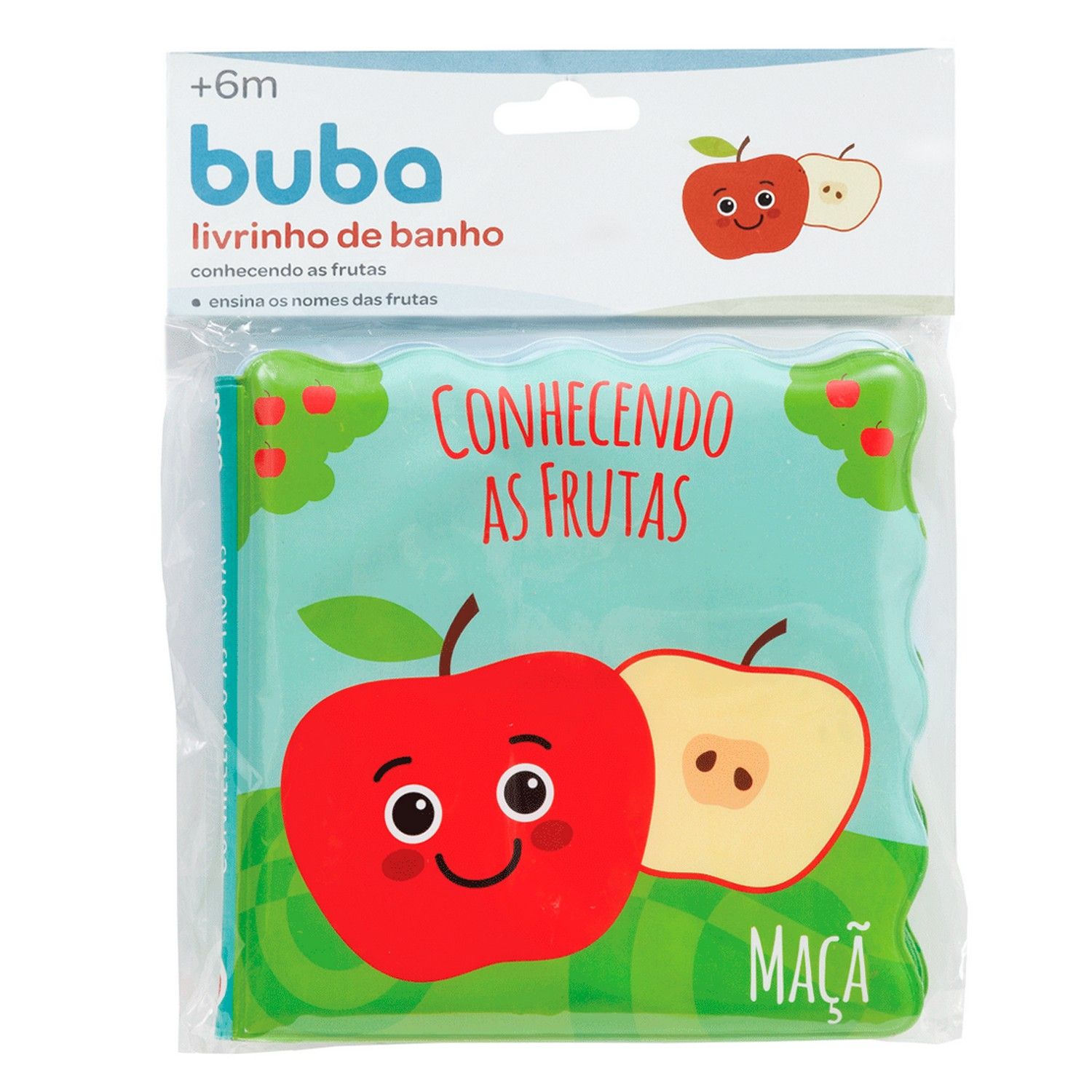 Livro de Banho Conhecendo as Frutas