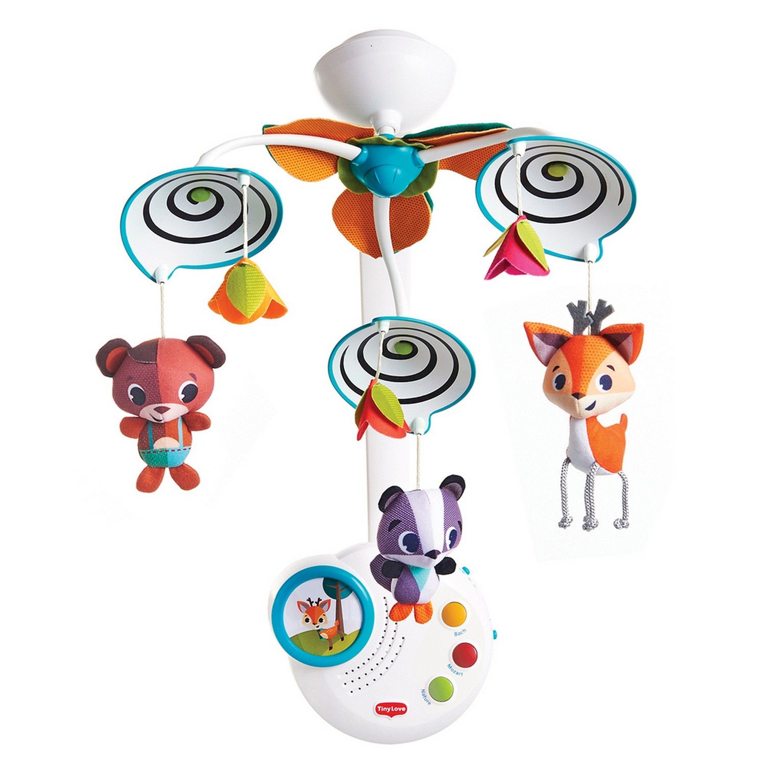 Móbile Musical Floresta 2 em 1