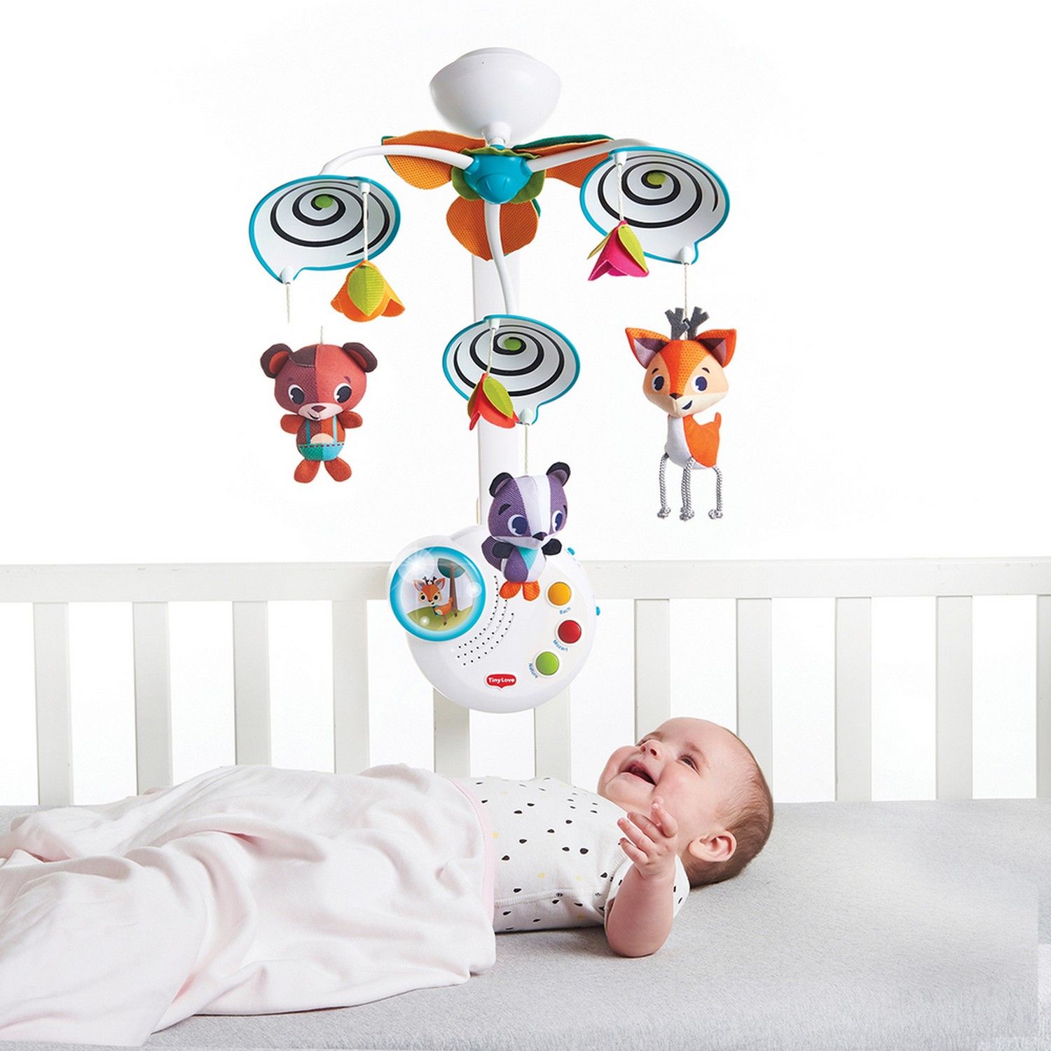 Móbile Musical Floresta 2 em 1