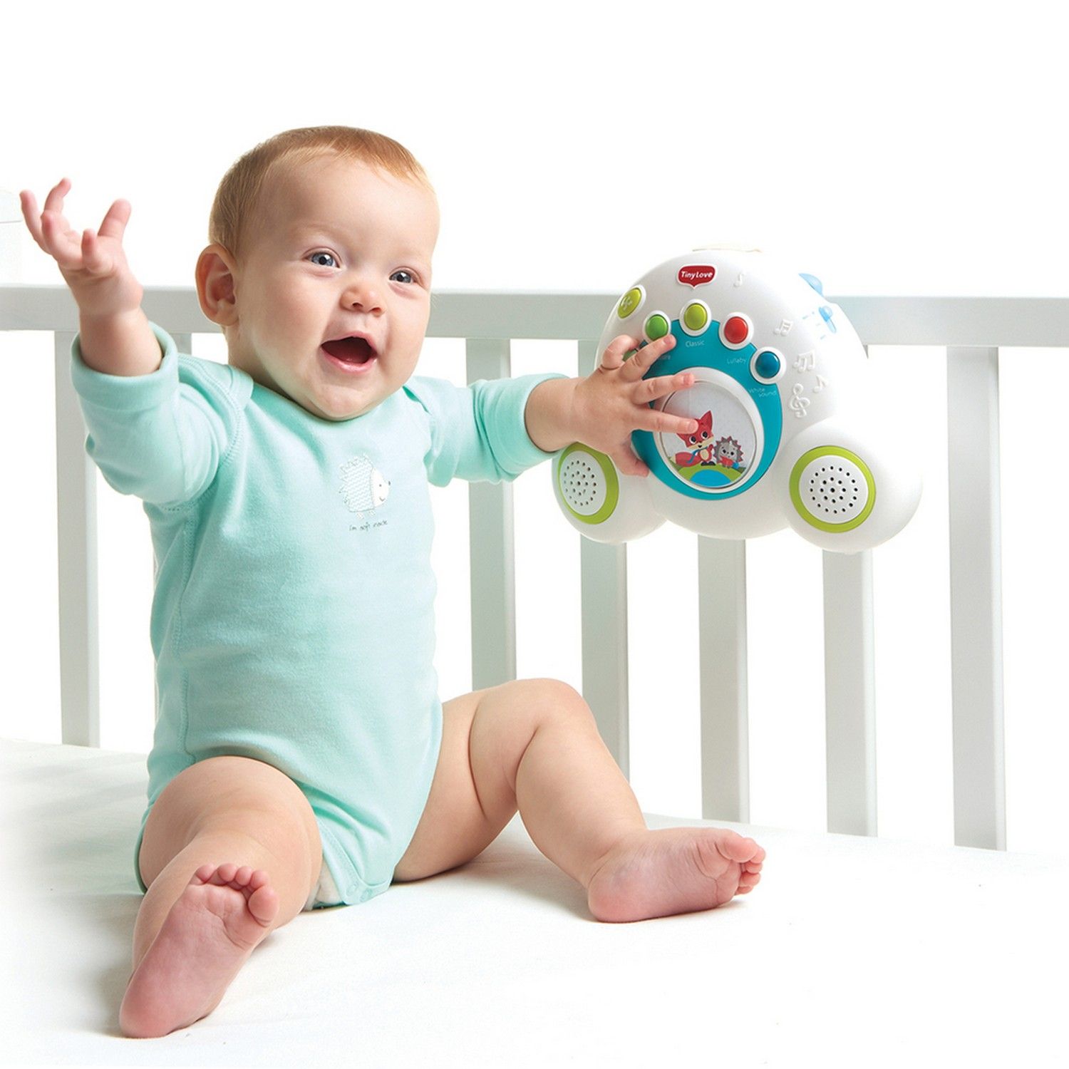 Móbile Musical 2 em 1 Bichinhos Safari