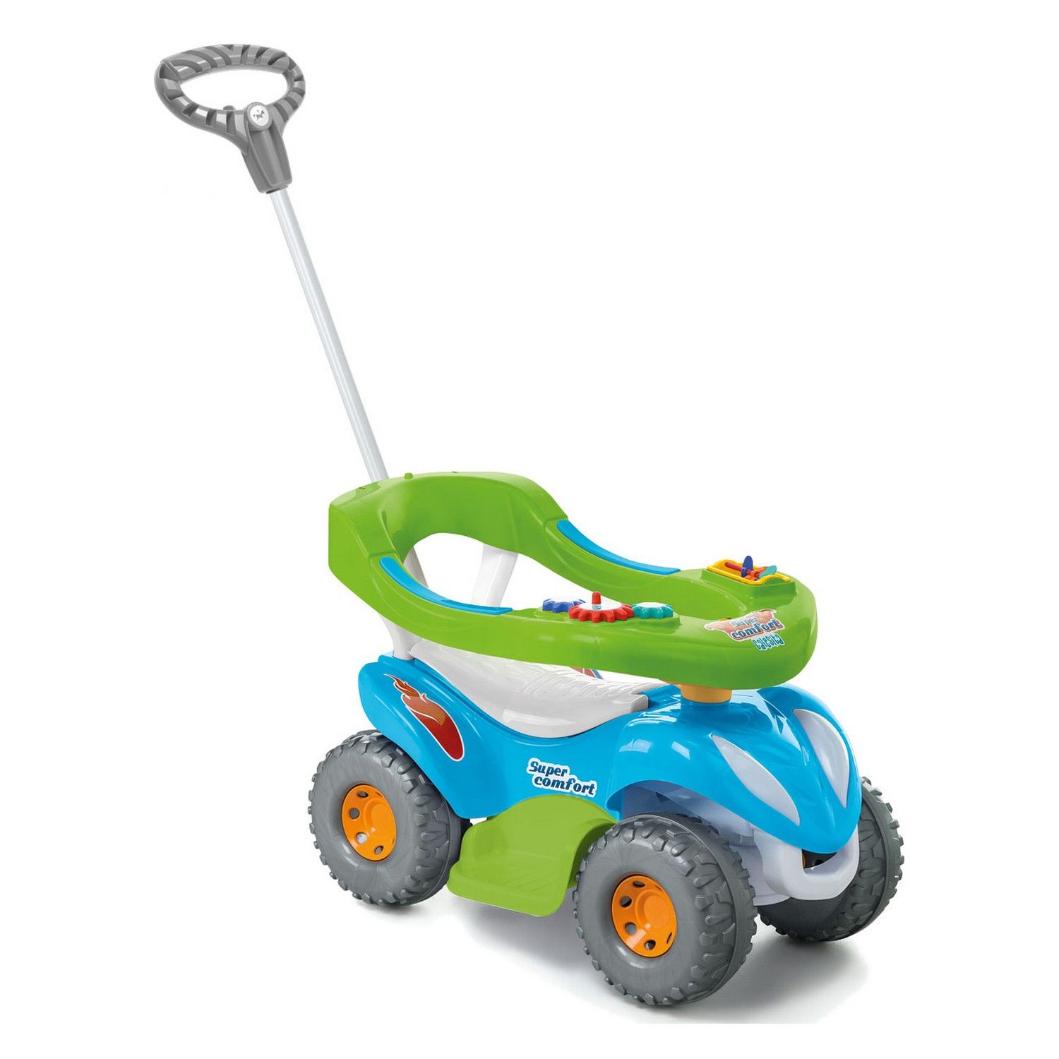 Quadriciclo com Empurrador Super Confort