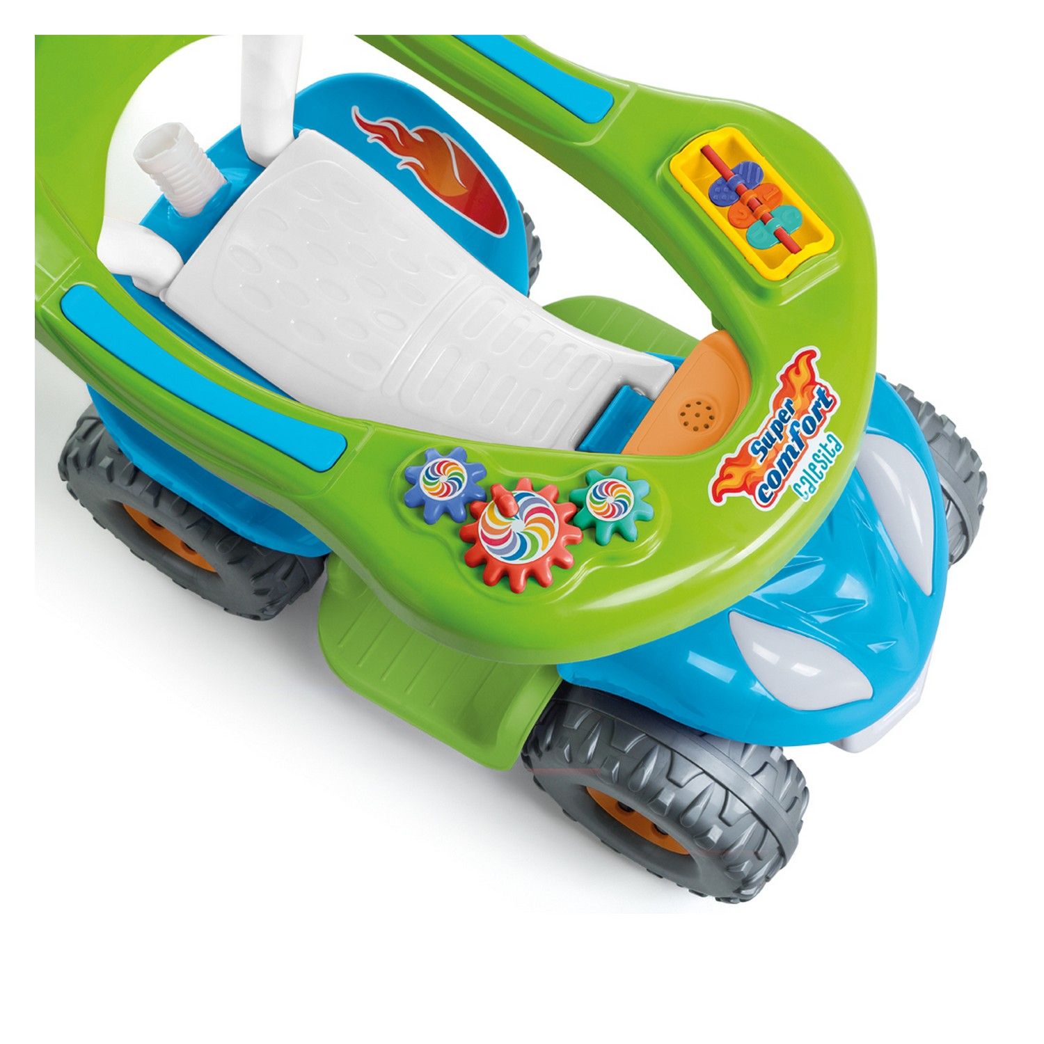 Quadriciclo com Empurrador Super Confort