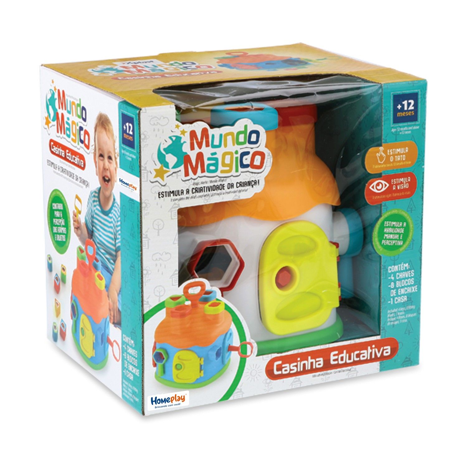 Casinha Educativa Mundo Mágico