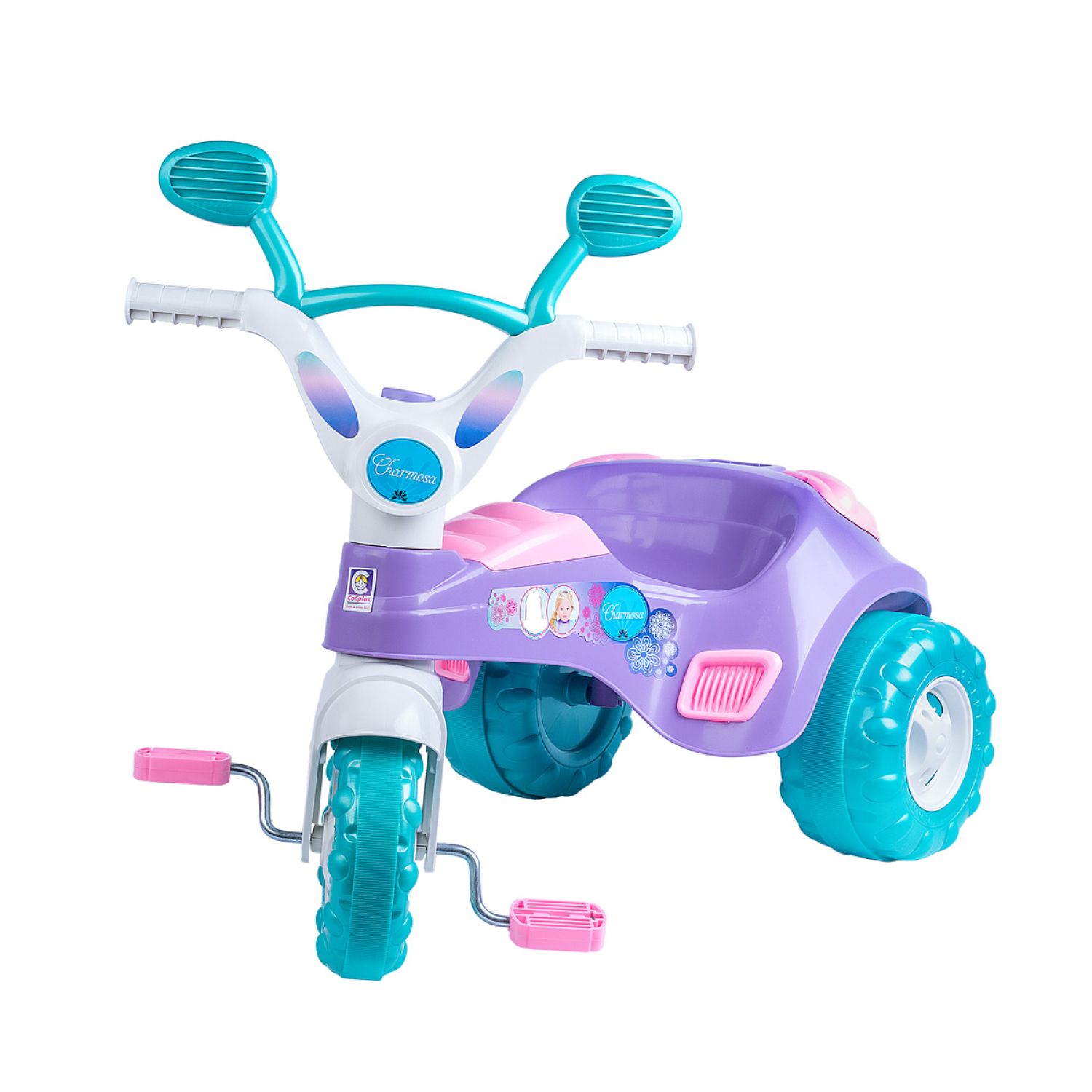 Triciclo com Empurrador Baby Music