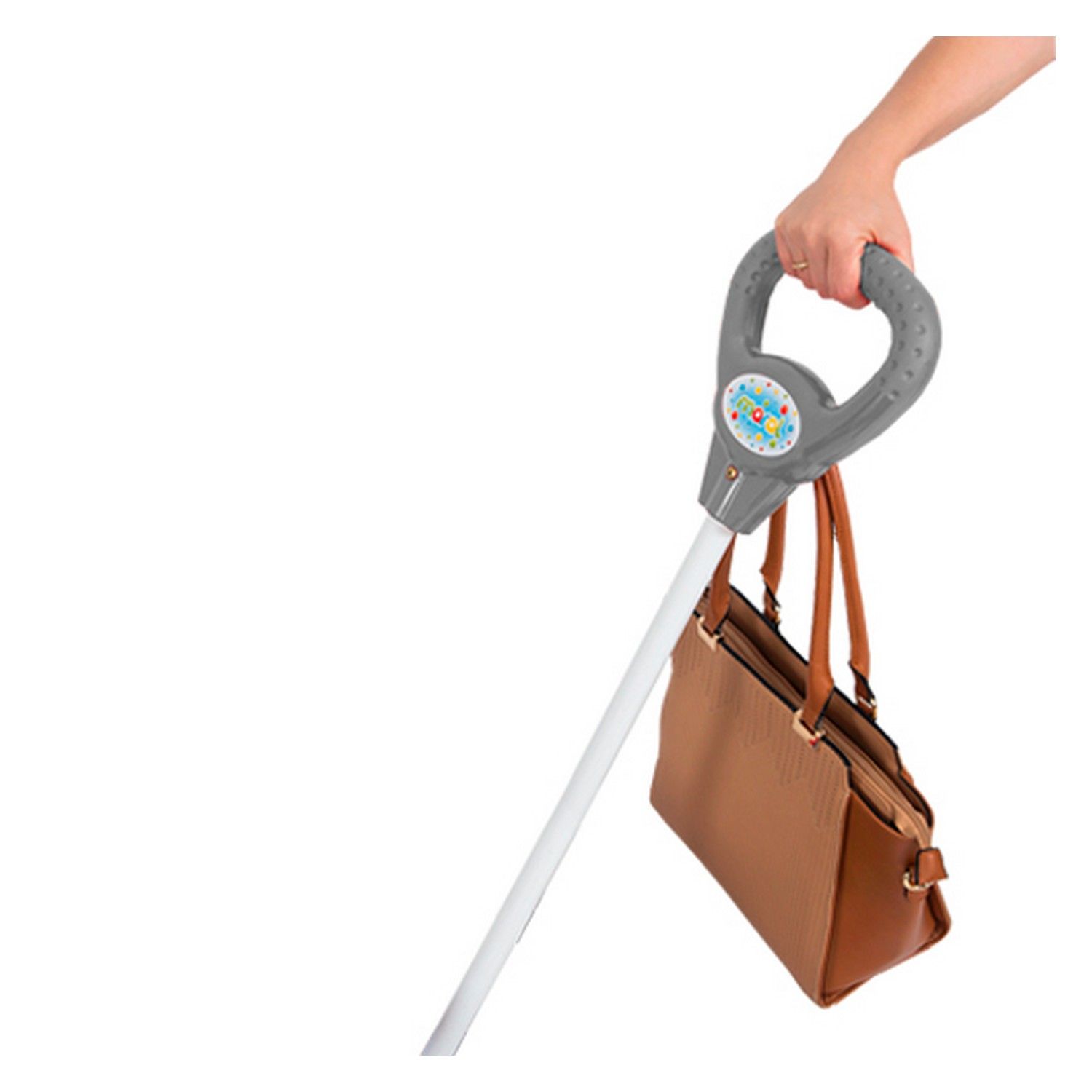 Quadriciclo com Empurrador Verde e Azul