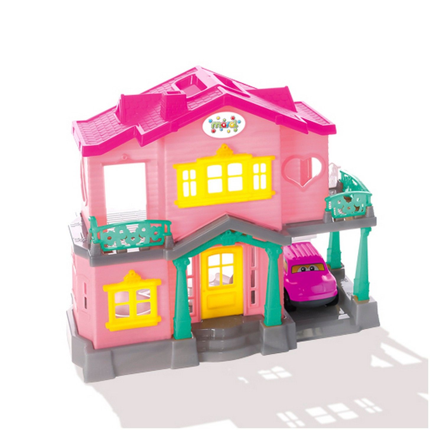 Casa de Brinquedo com Bonecos e Acessórios Azul