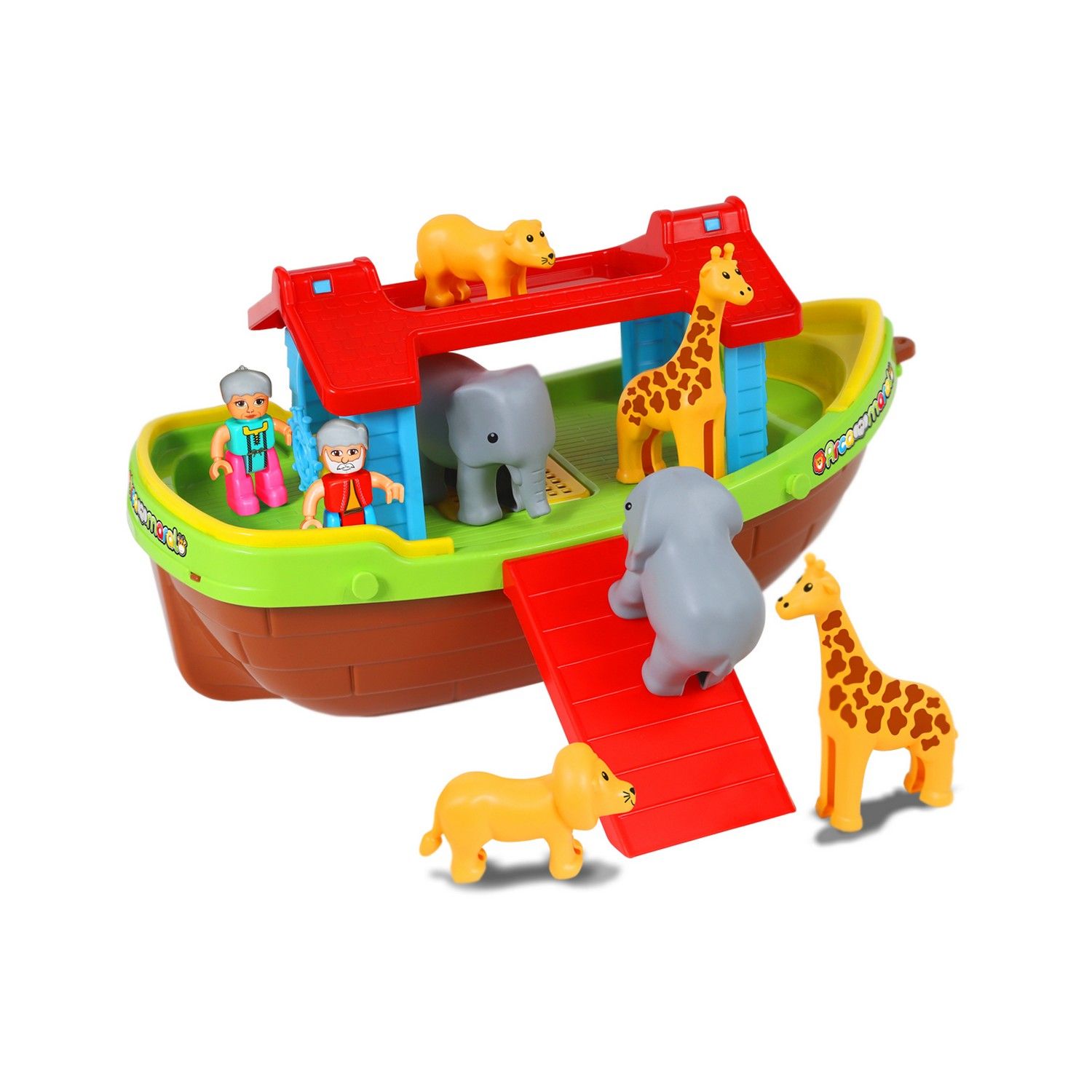 Arca de Noé com Bonecos e Acessórios