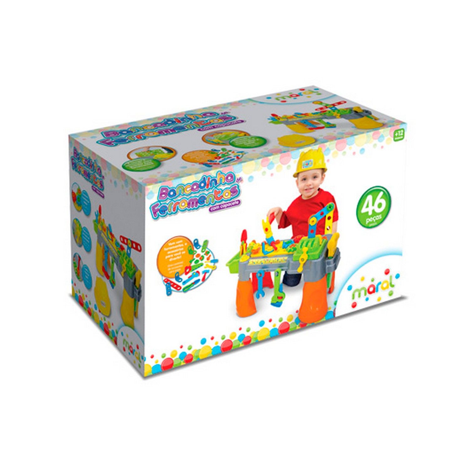 Bancadinha de Ferramentas Infantil