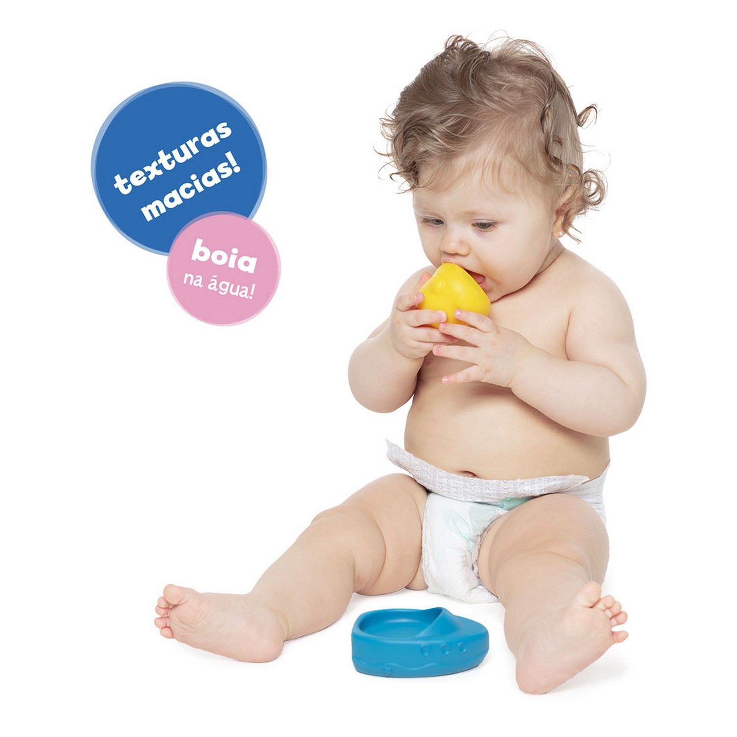 Brinquedo de Banho Barquinho e Patinho