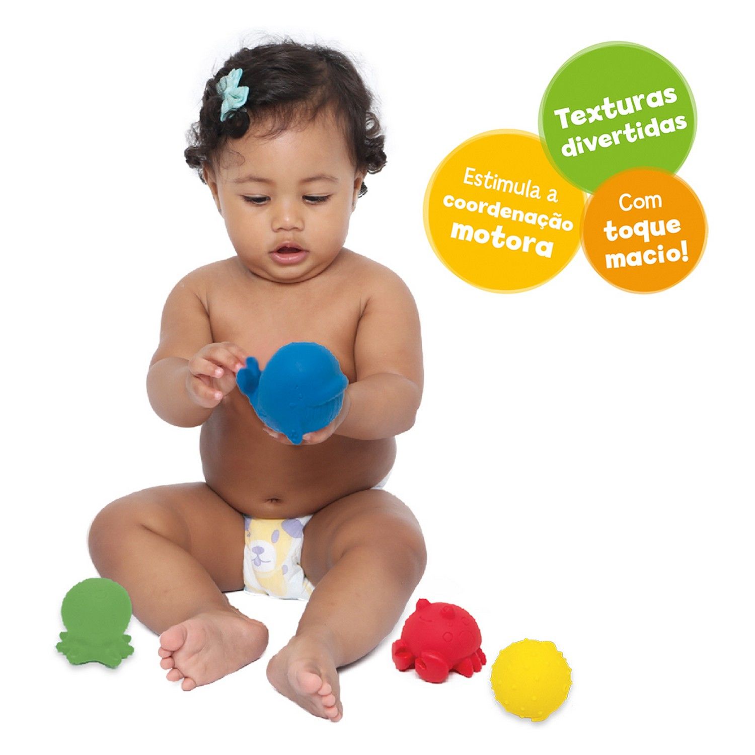 Banho Divertido Animais Marinhos