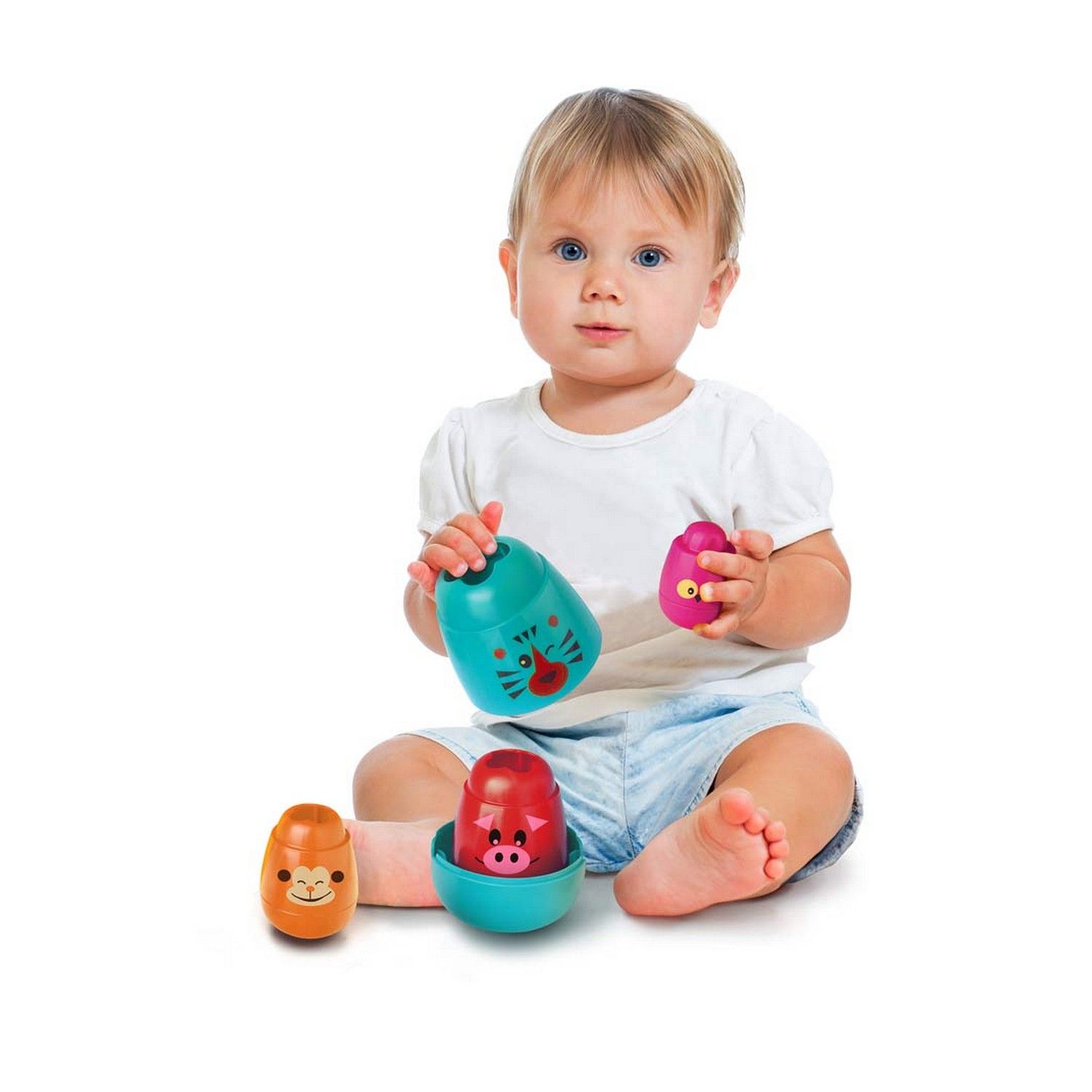 Brinquedo de Montar Matrioska Bichinhos