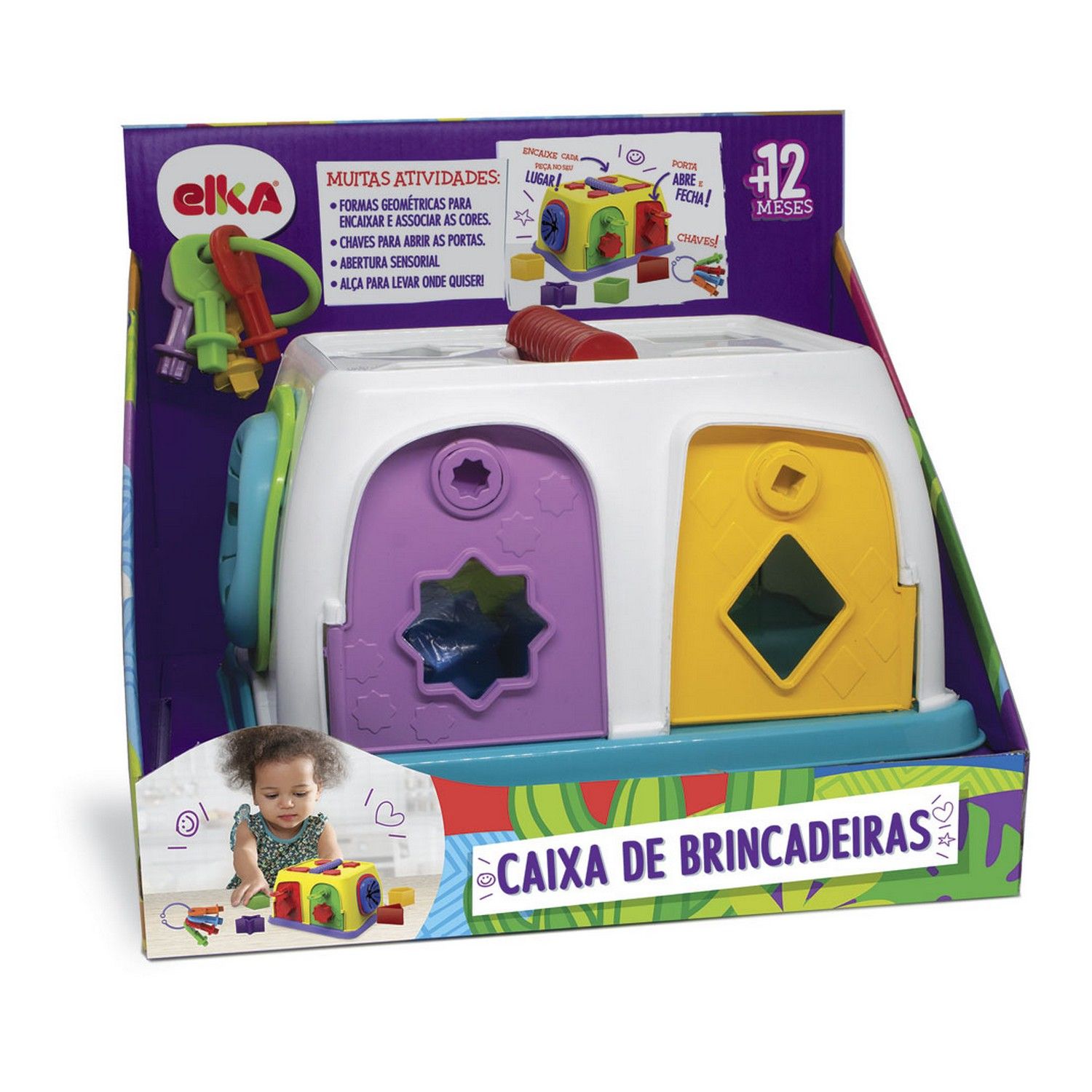 Casinha Caixa de Brincadeiras
