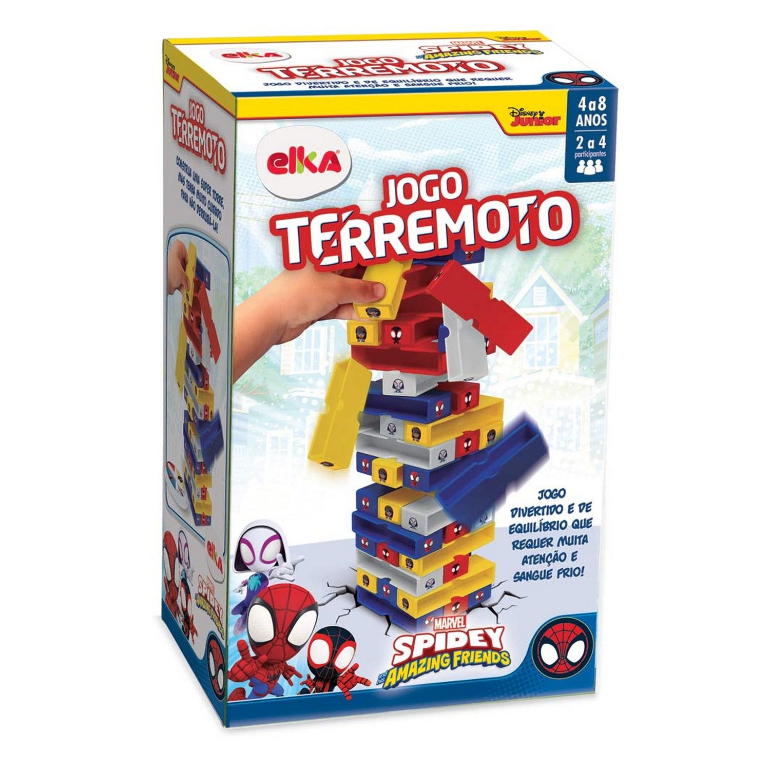 Jogo Terremoto Homem-Aranha e Amigos