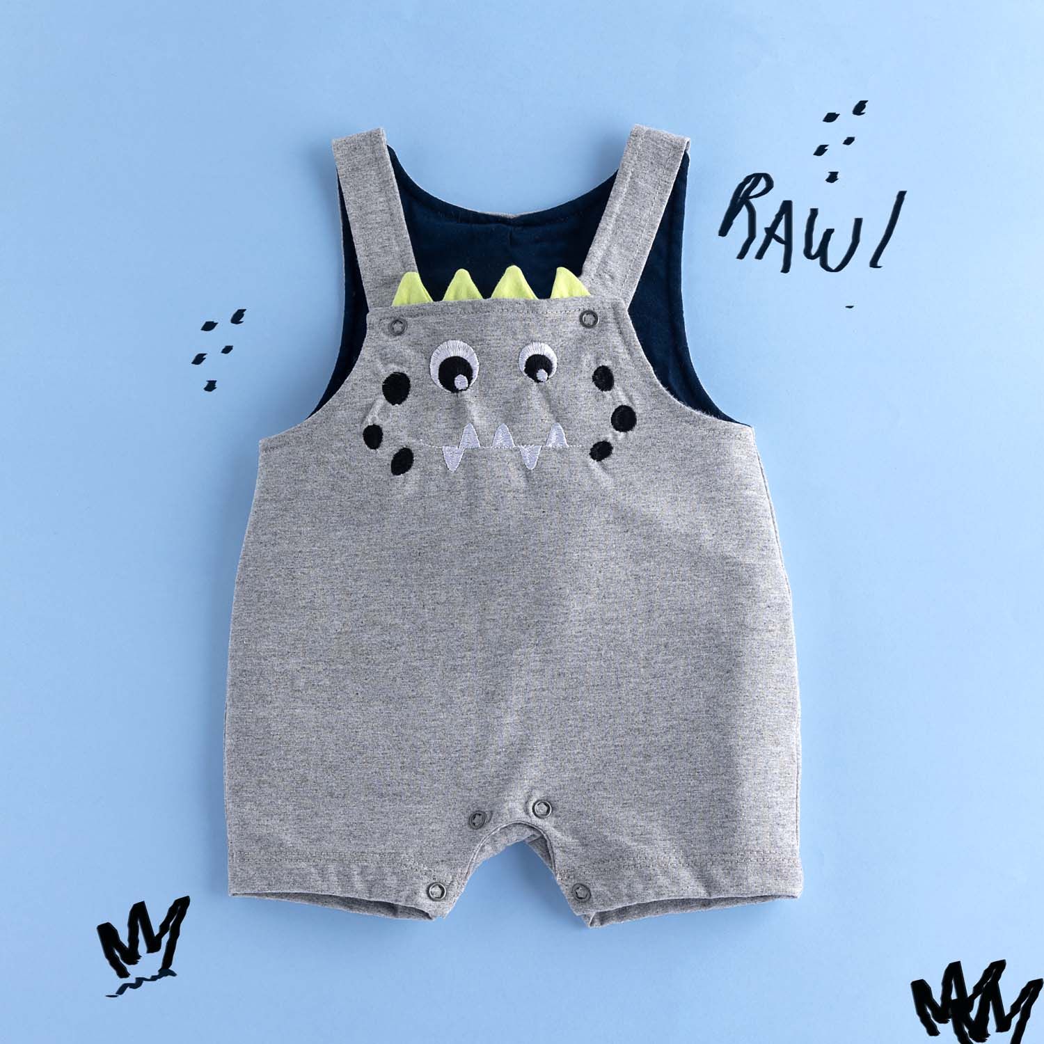 Jardineira Dino Tam M