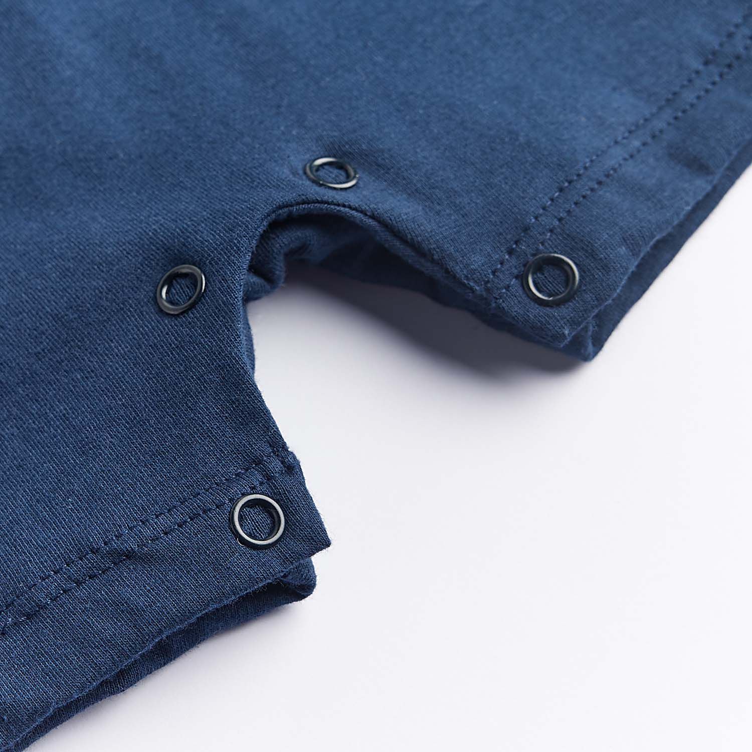 Macacão Curto Dino Azul Marinho