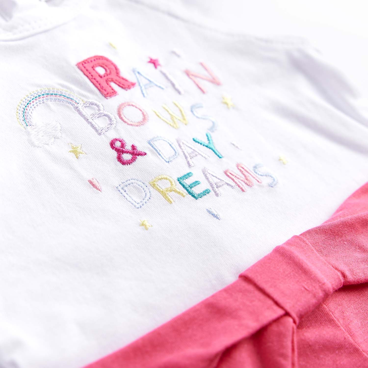 Macacão Curto Laço Rosa