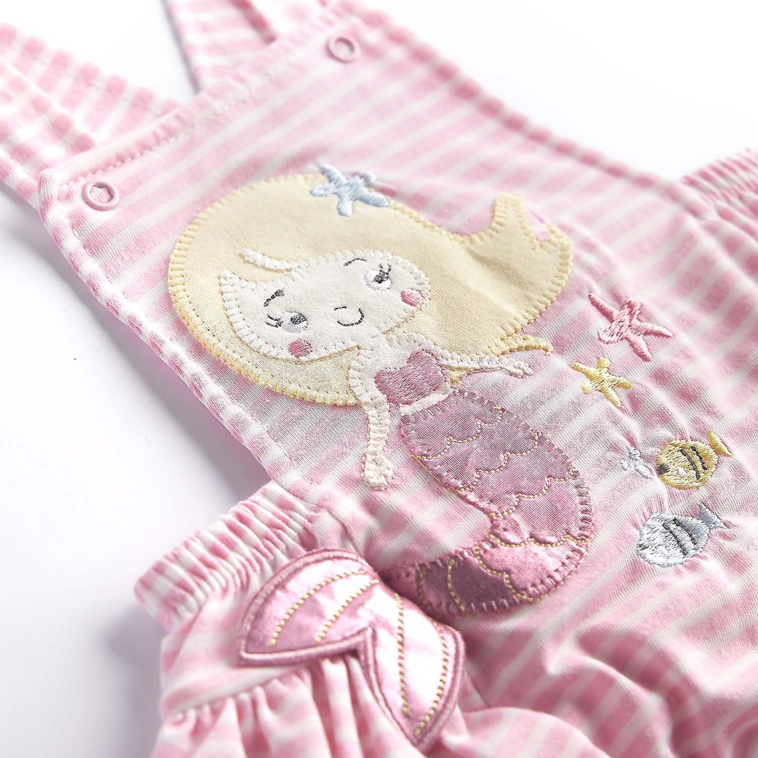 Jardineira Sereia Rosa