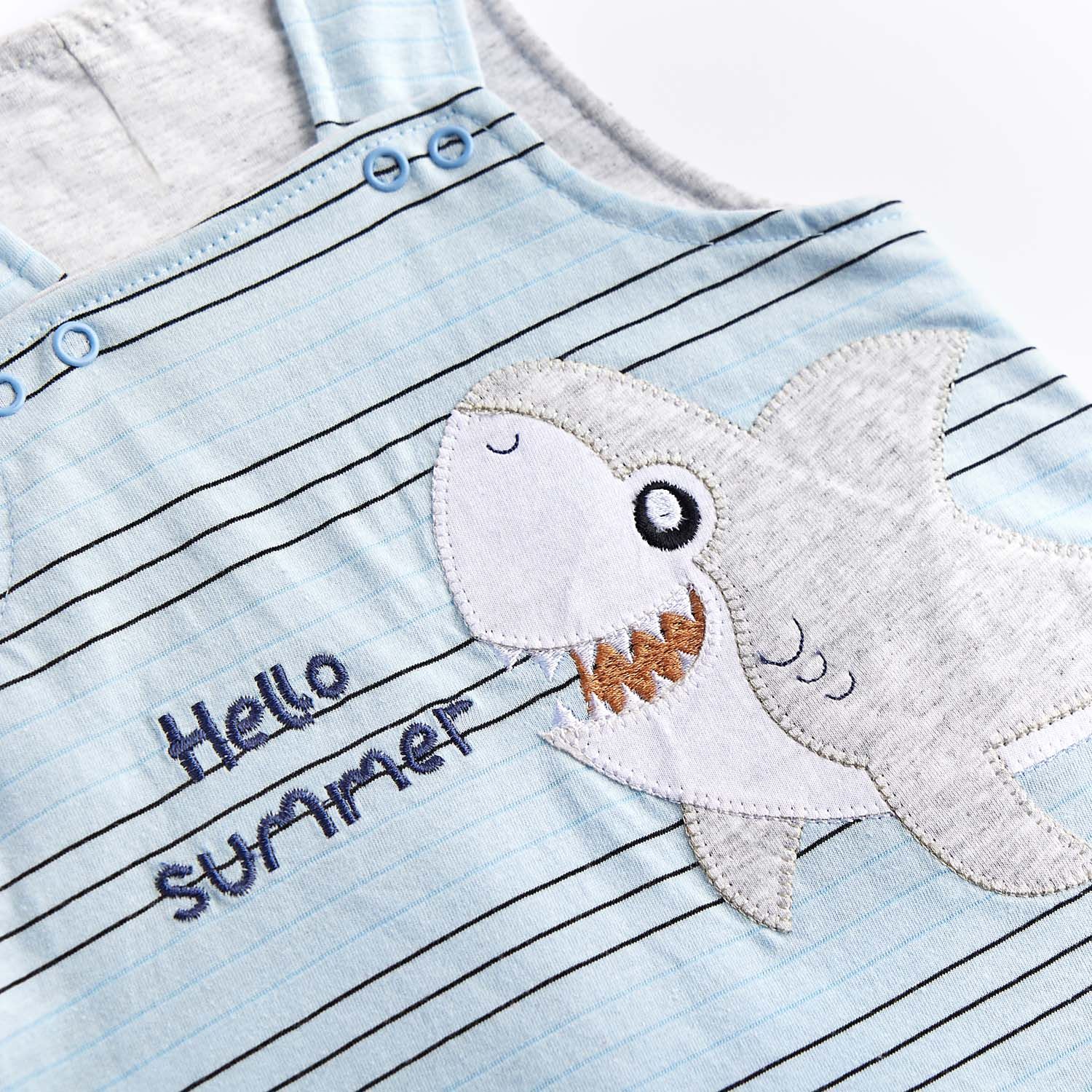 Jardineira Tubarão Summer Listrado