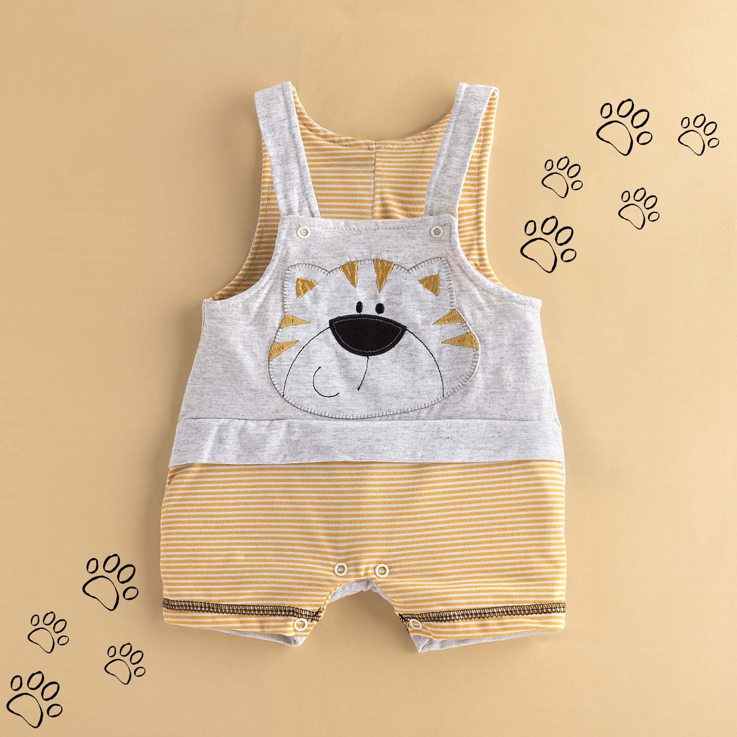 Jardineira Tigre Safari Listrado