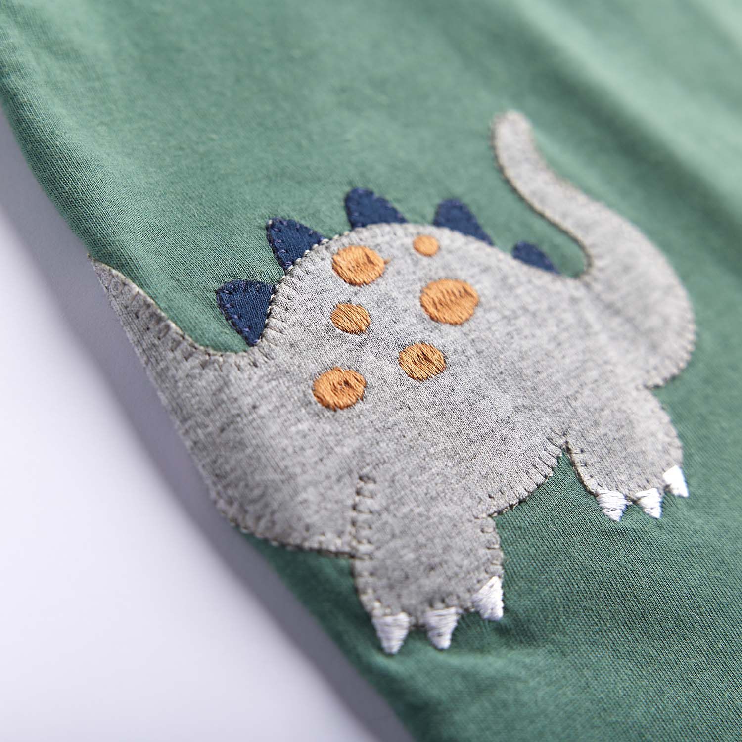 Macacão Longo Dino Verde