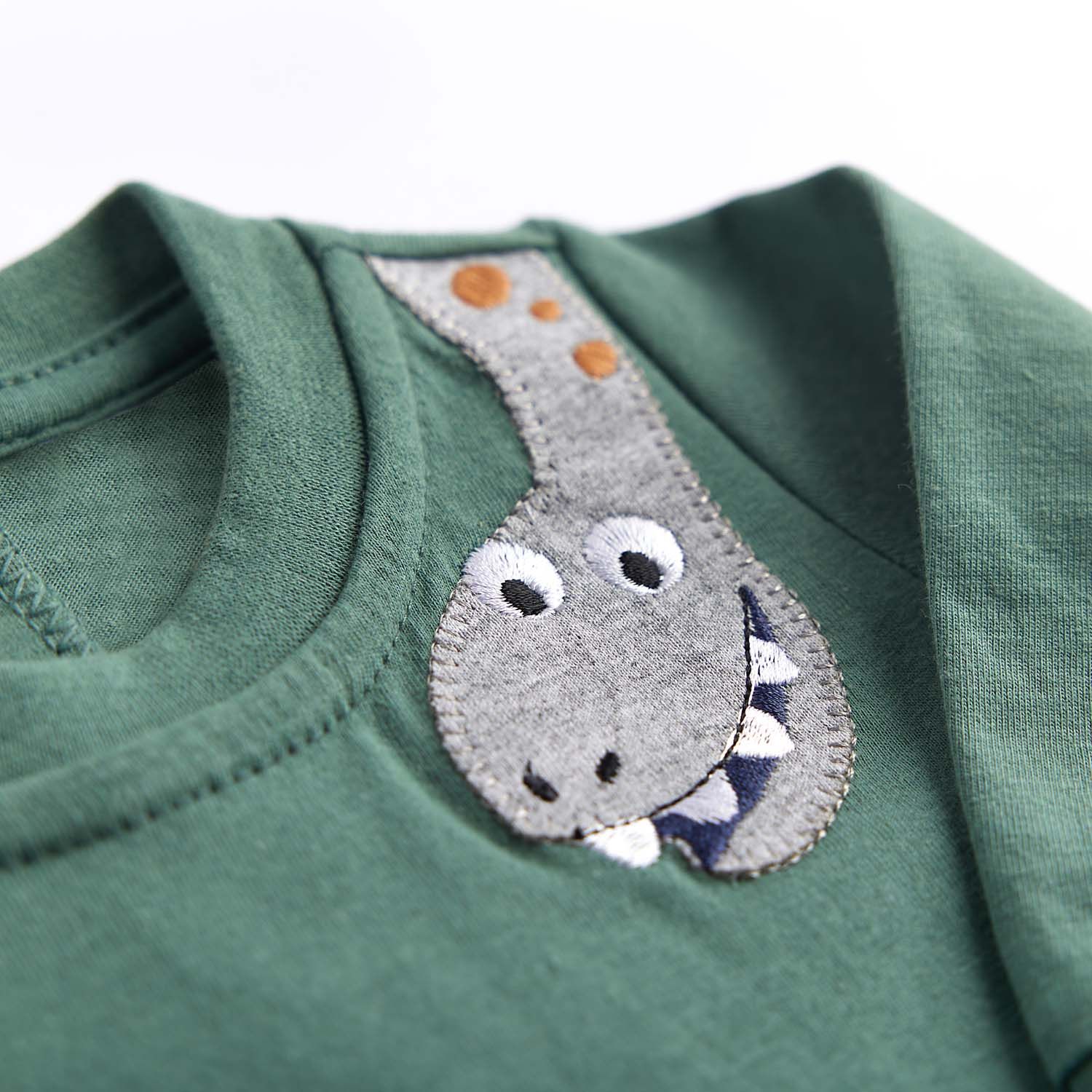 Macacão Longo Dino Verde