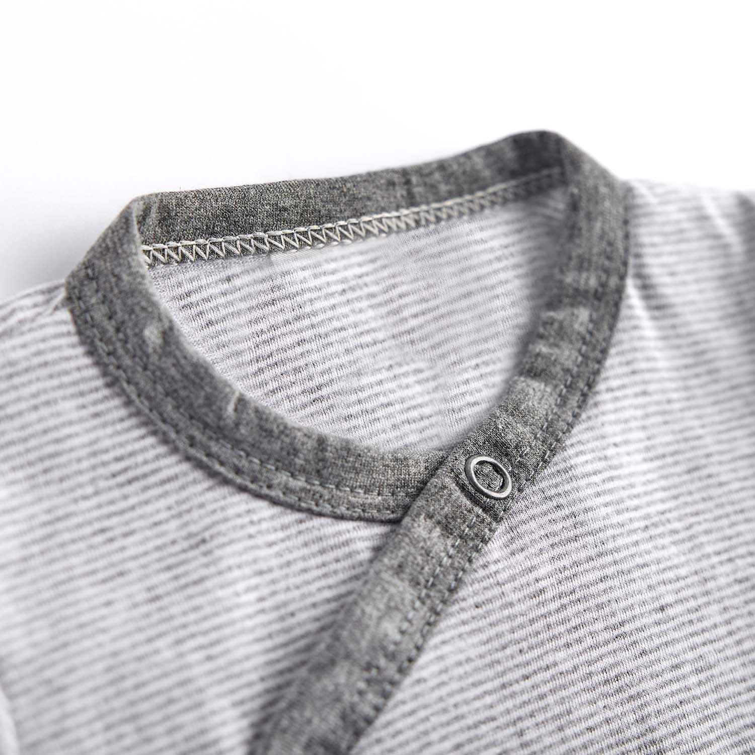 Macacão Longo Leãozinho Listrado