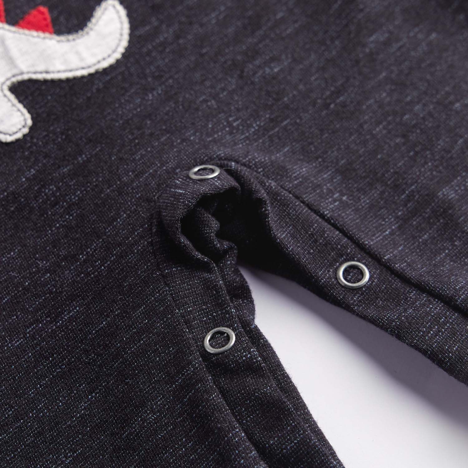 Macacão Jardineira Longo Dinossauro