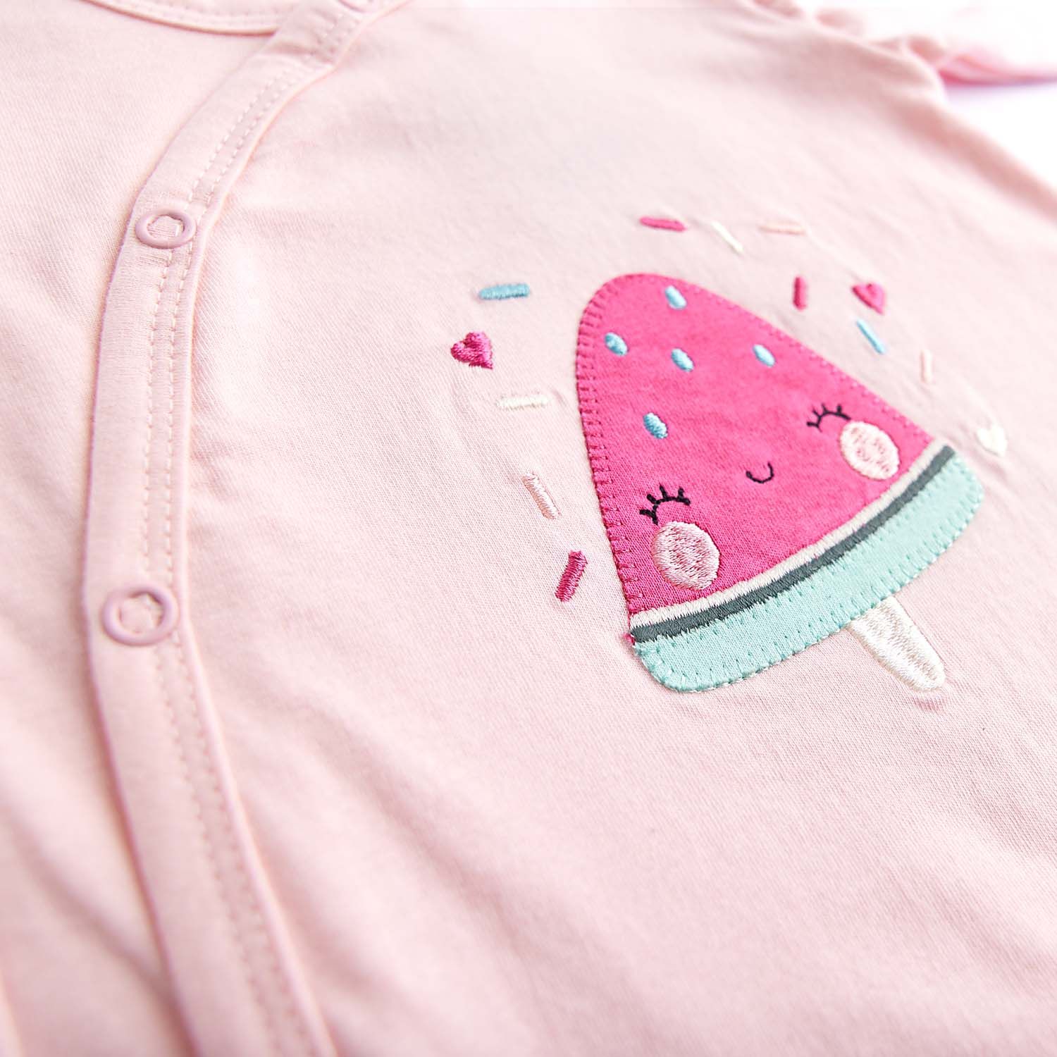 Macacão Longo Melancia Rosa