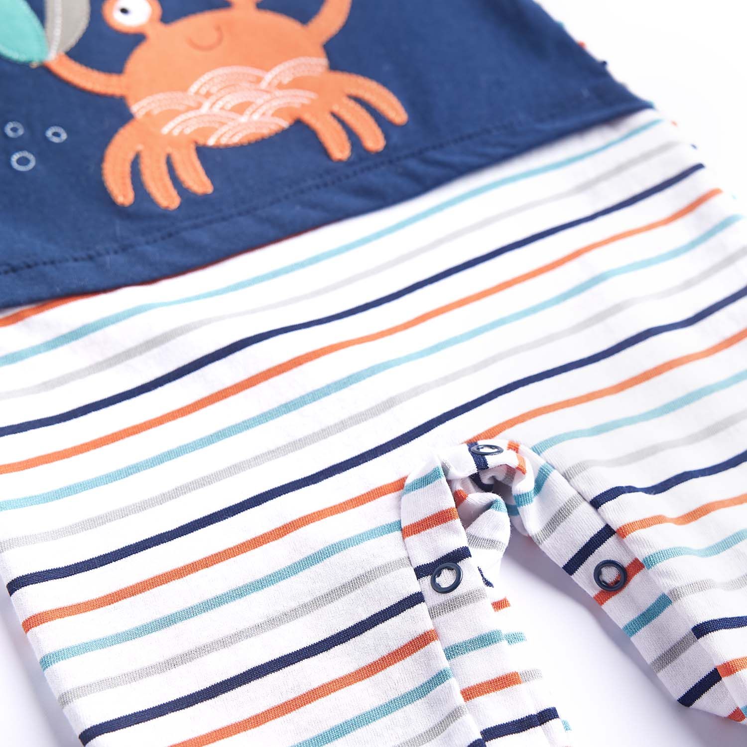 Macacão Longo Siri Listrado