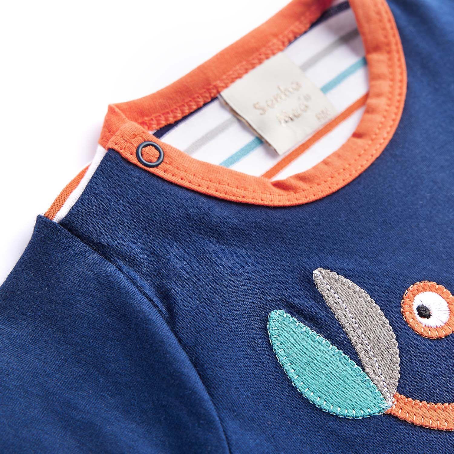 Macacão Longo Siri Listrado