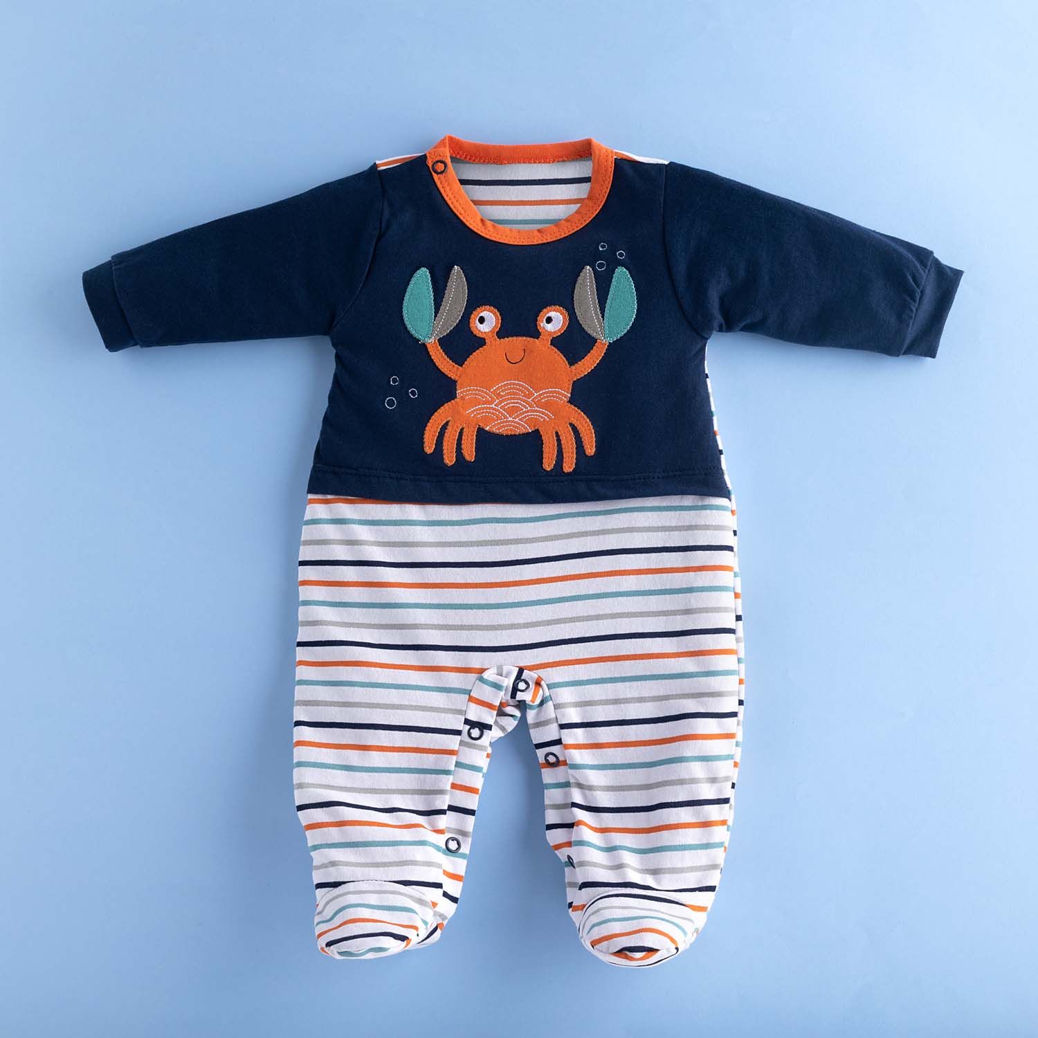 Macacão Longo Siri Listrado