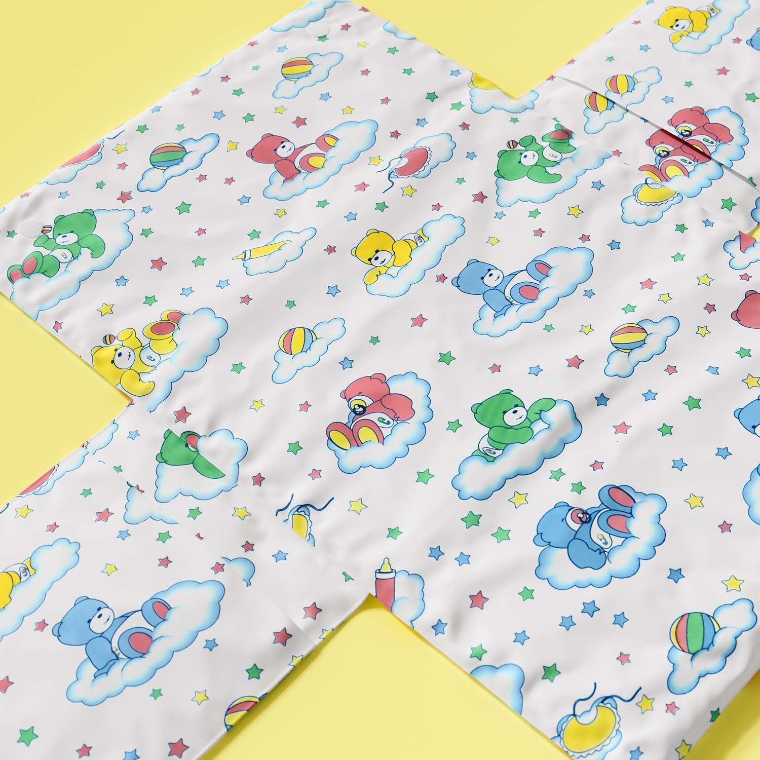 Trocador de Fraldas Portátil Ursinhos nas Nuvens