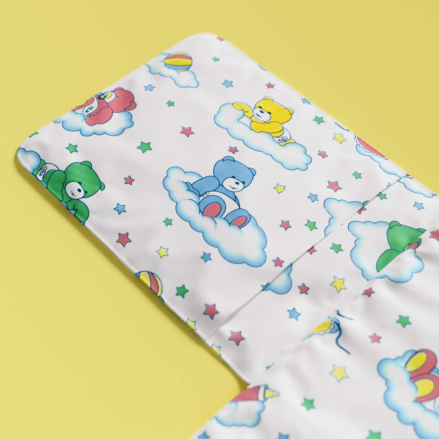 Trocador de Fraldas Portátil Ursinhos nas Nuvens