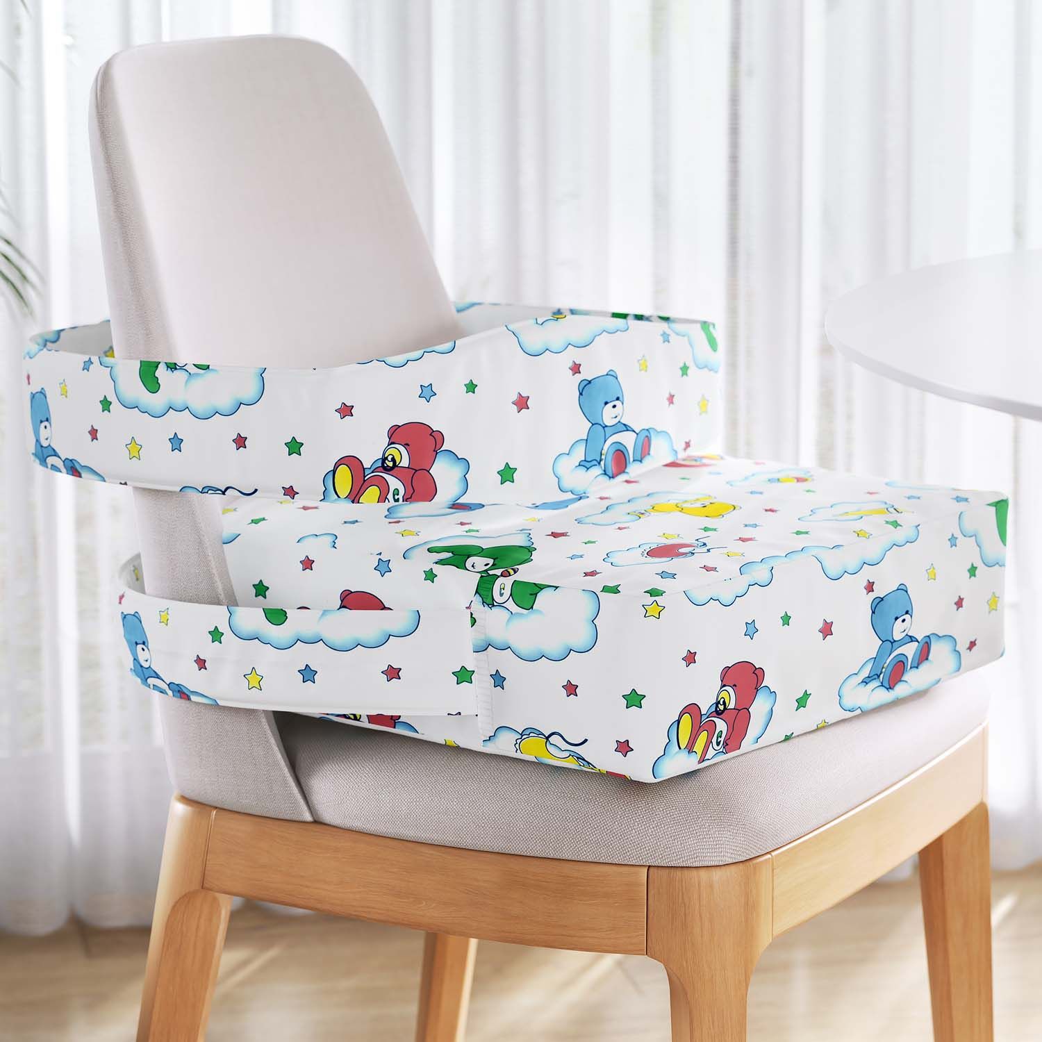 Assento de Elevação Alimentação com Cinto Ursinhos nas Nuvens