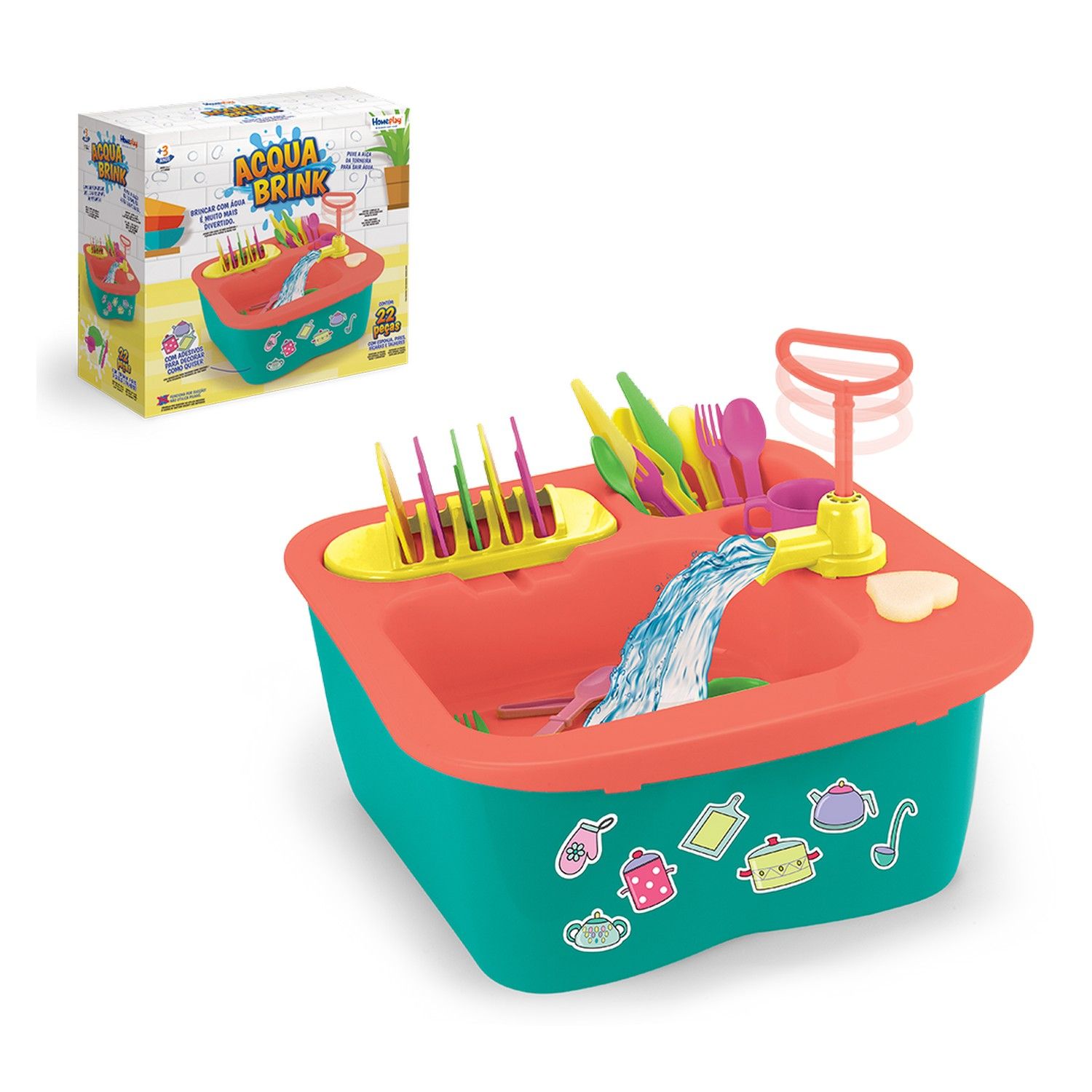 Pia de Brinquedo Acqua Brink