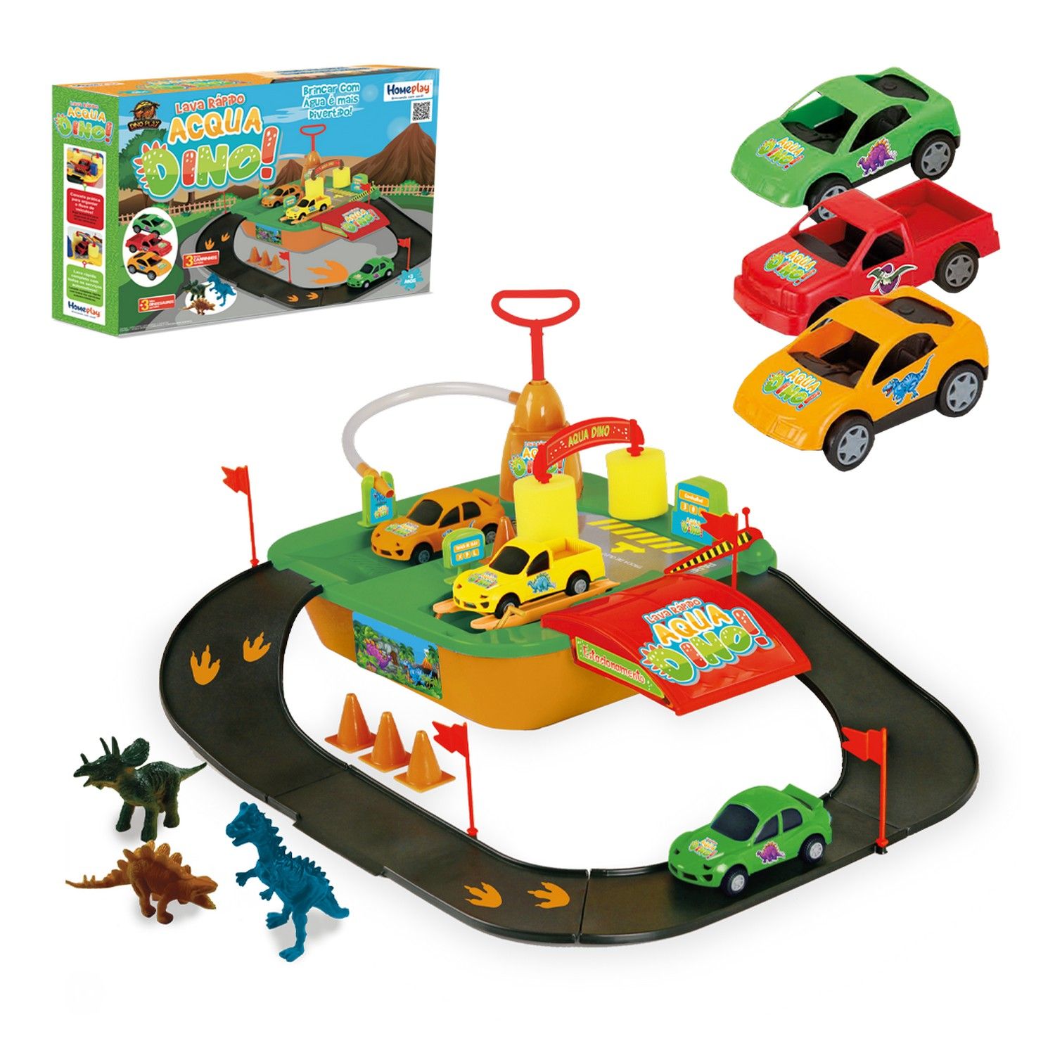 Lava Rápido Infantil Acqua Dino