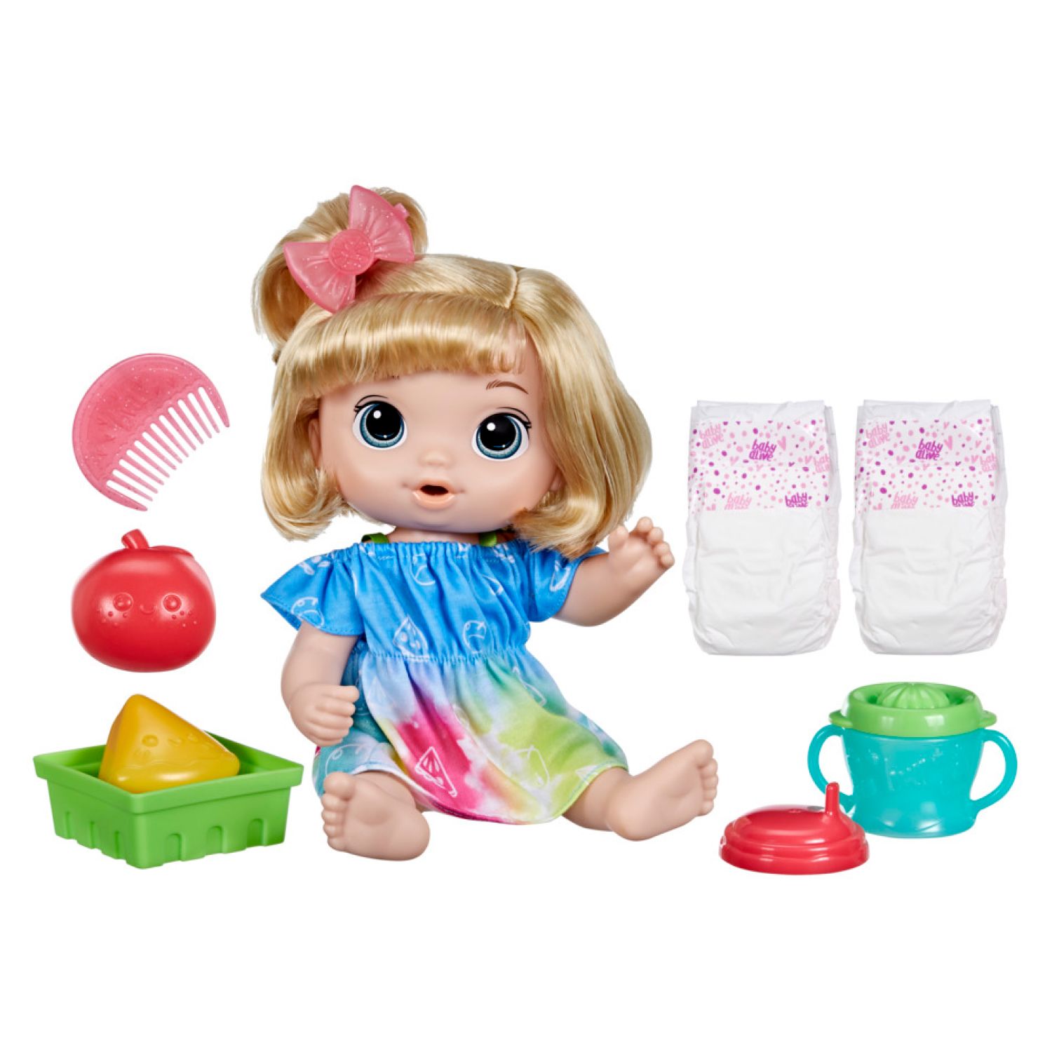 Boneca Baby Alive Hora do Suco Loira