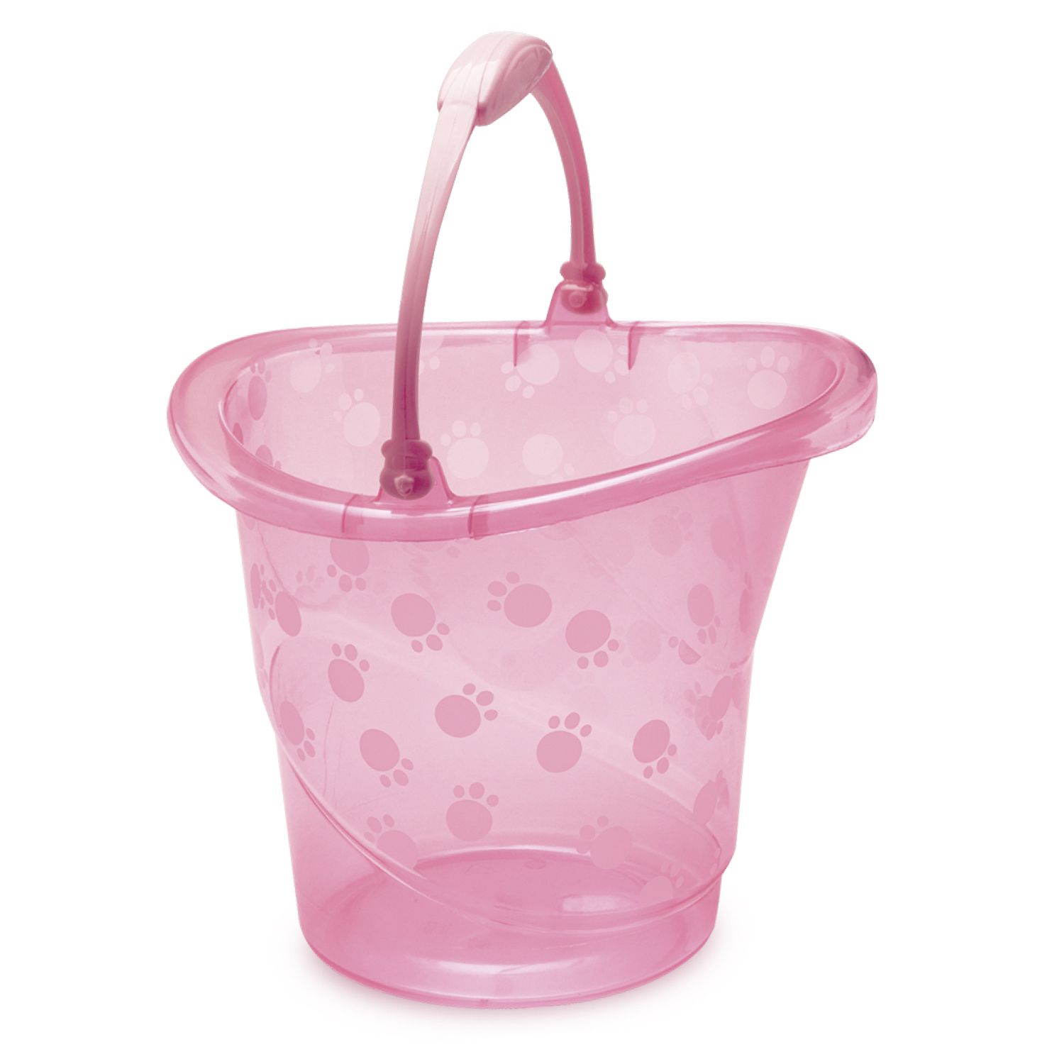 Balde Translúcido Rosa