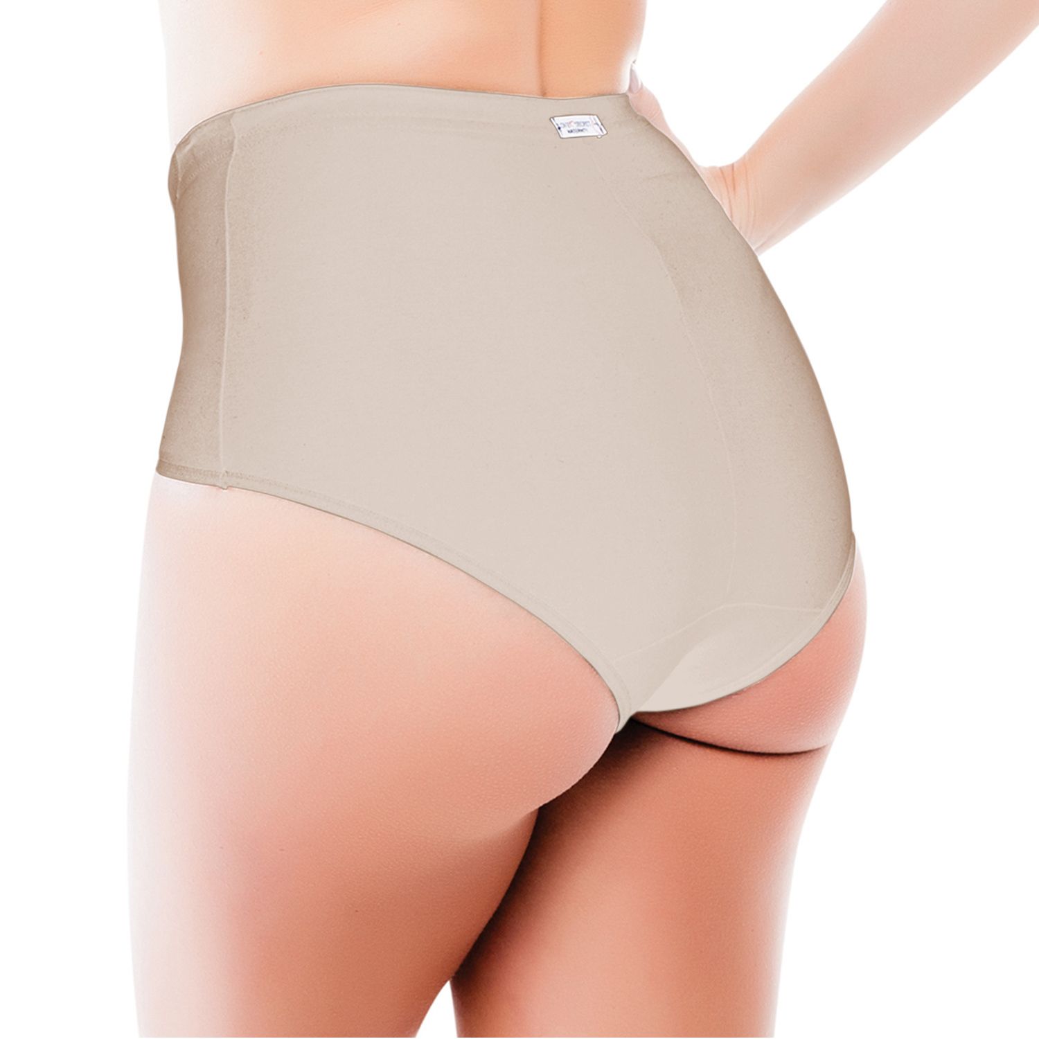 Calcinha Gestante Alta Cavada Preto P