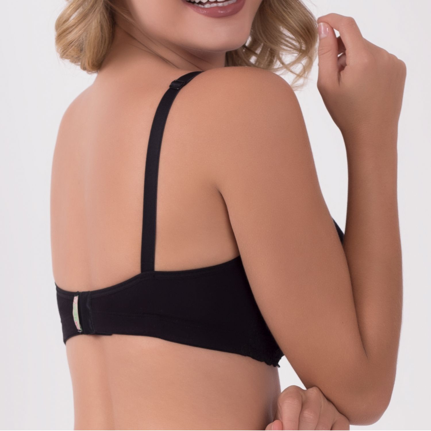 Sutiã Amamentação com Bojo Removível Preto 42